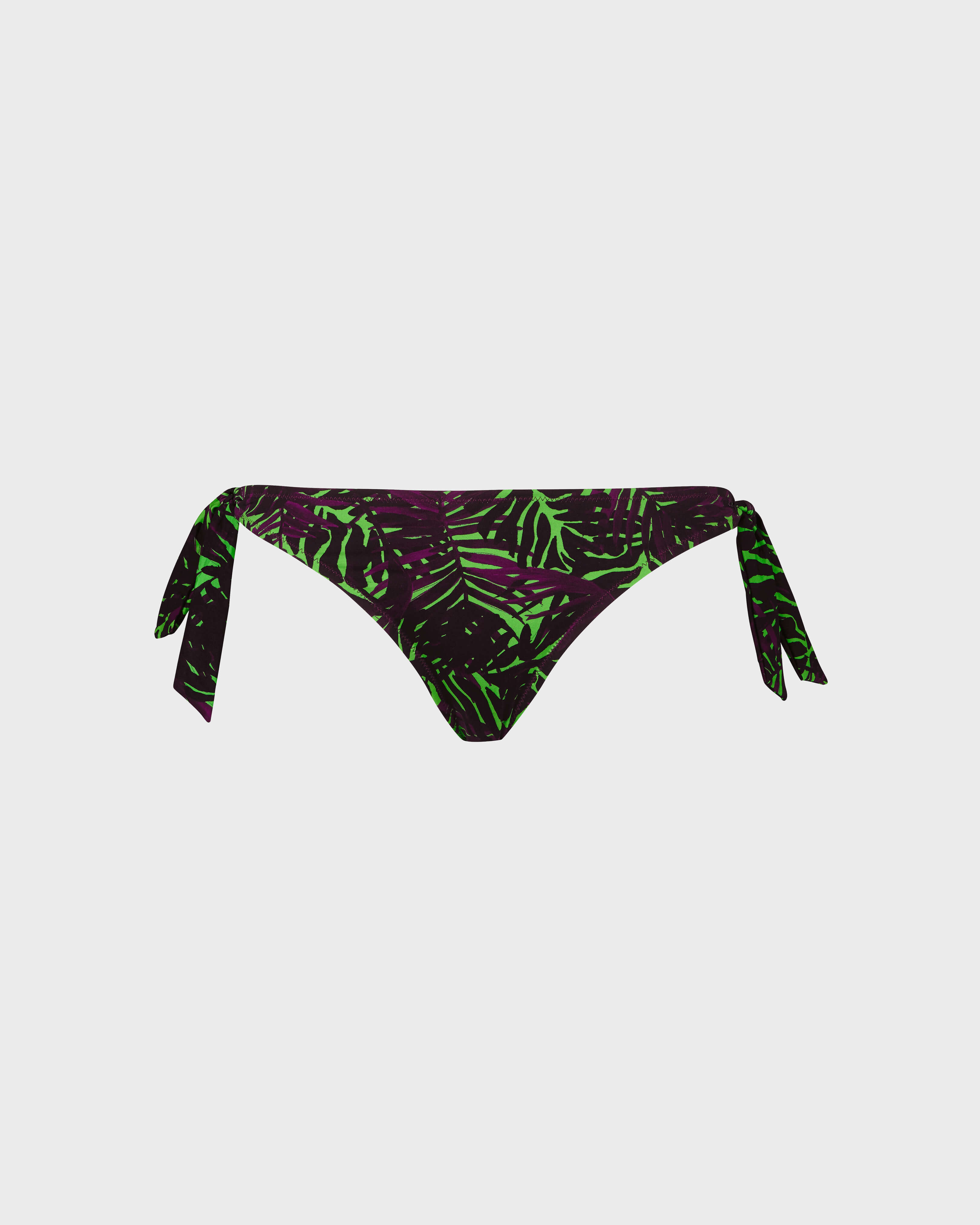 Bas de Maillot de bain femme Culotte à nouer Madrague VERT PELOUSE front view