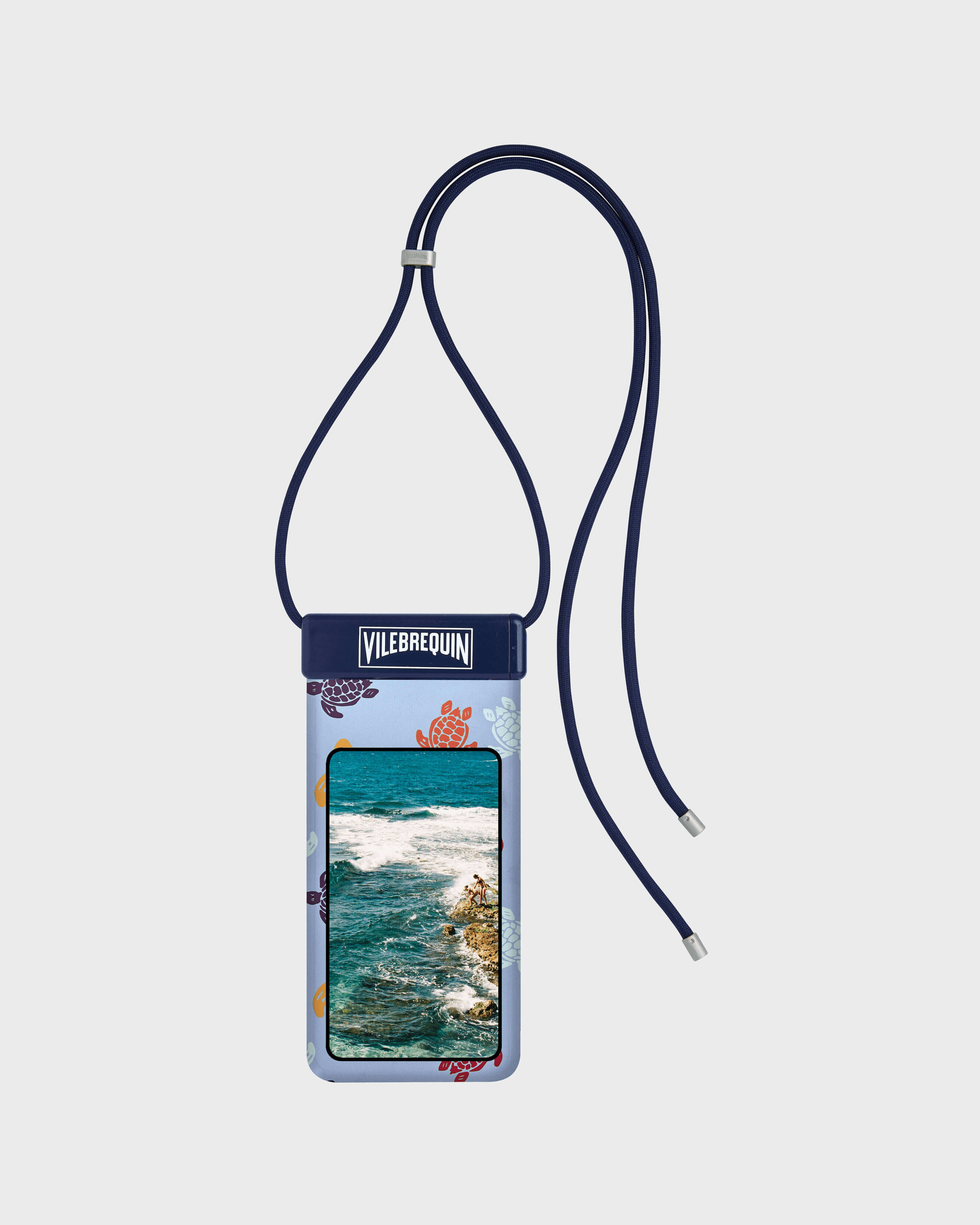 Waterproof phone Case Ronde Des Tortues FLAX FLOWER front view