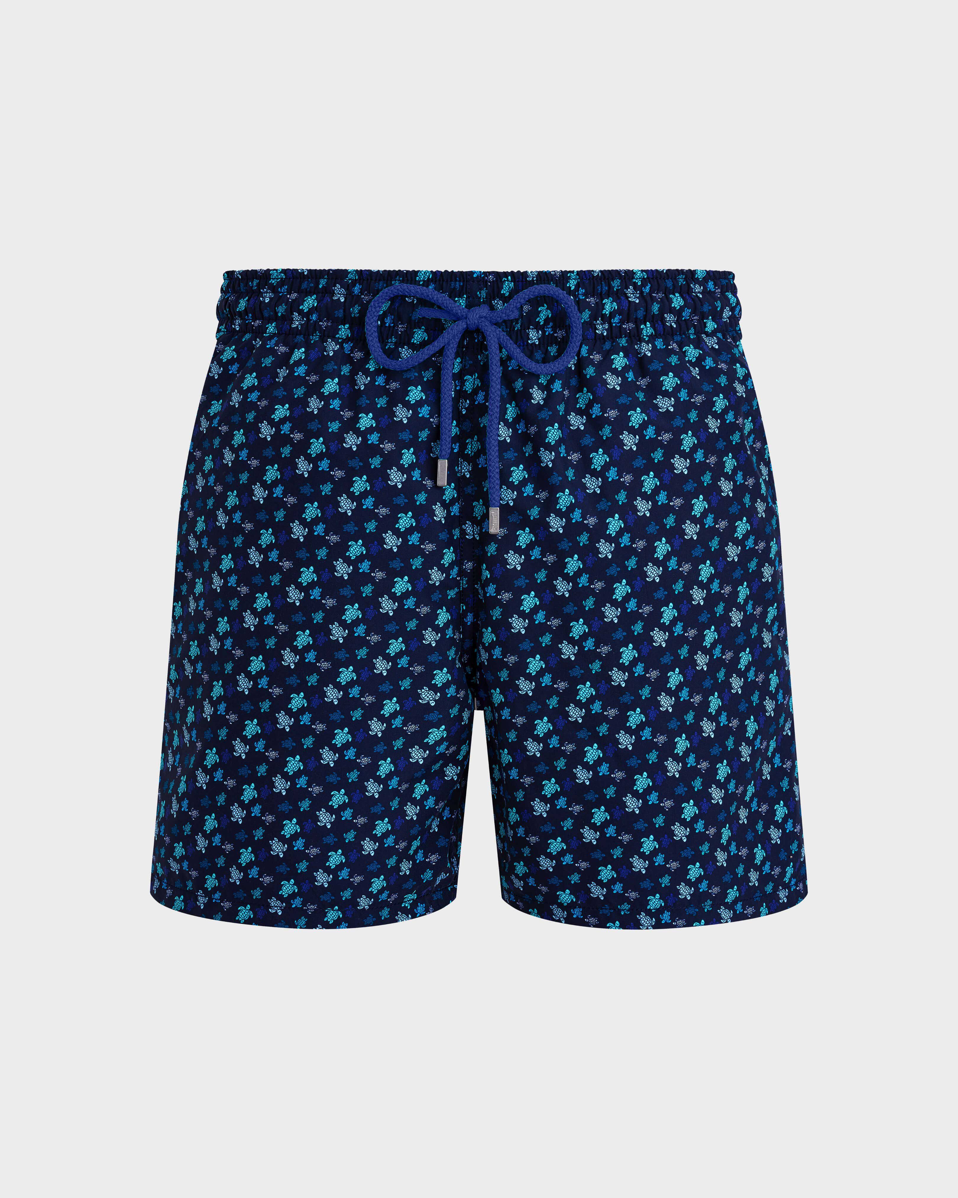 Bañador con estampado Micro Ronde des Tortues Rainbow para hombre PEACOCK front view