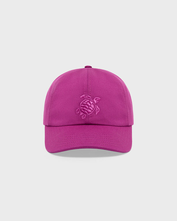 Vilebrequin - Solid Cap Turtle Embroidery - Caps - Capsun - Red - Size OSFA