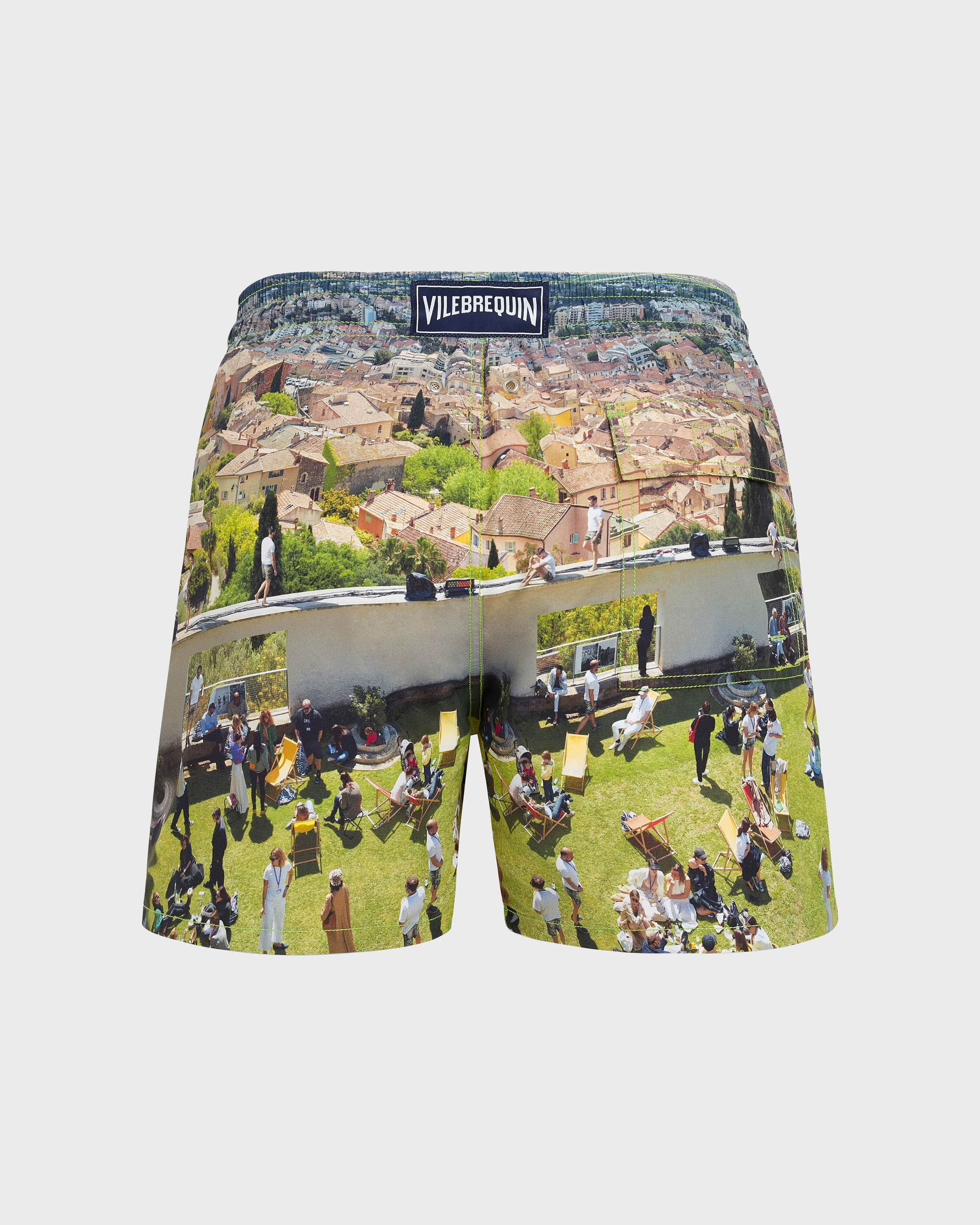 Men Swimwear Villa Noailles - Vilebrequin x Massimo Vitali UNIQUE back view