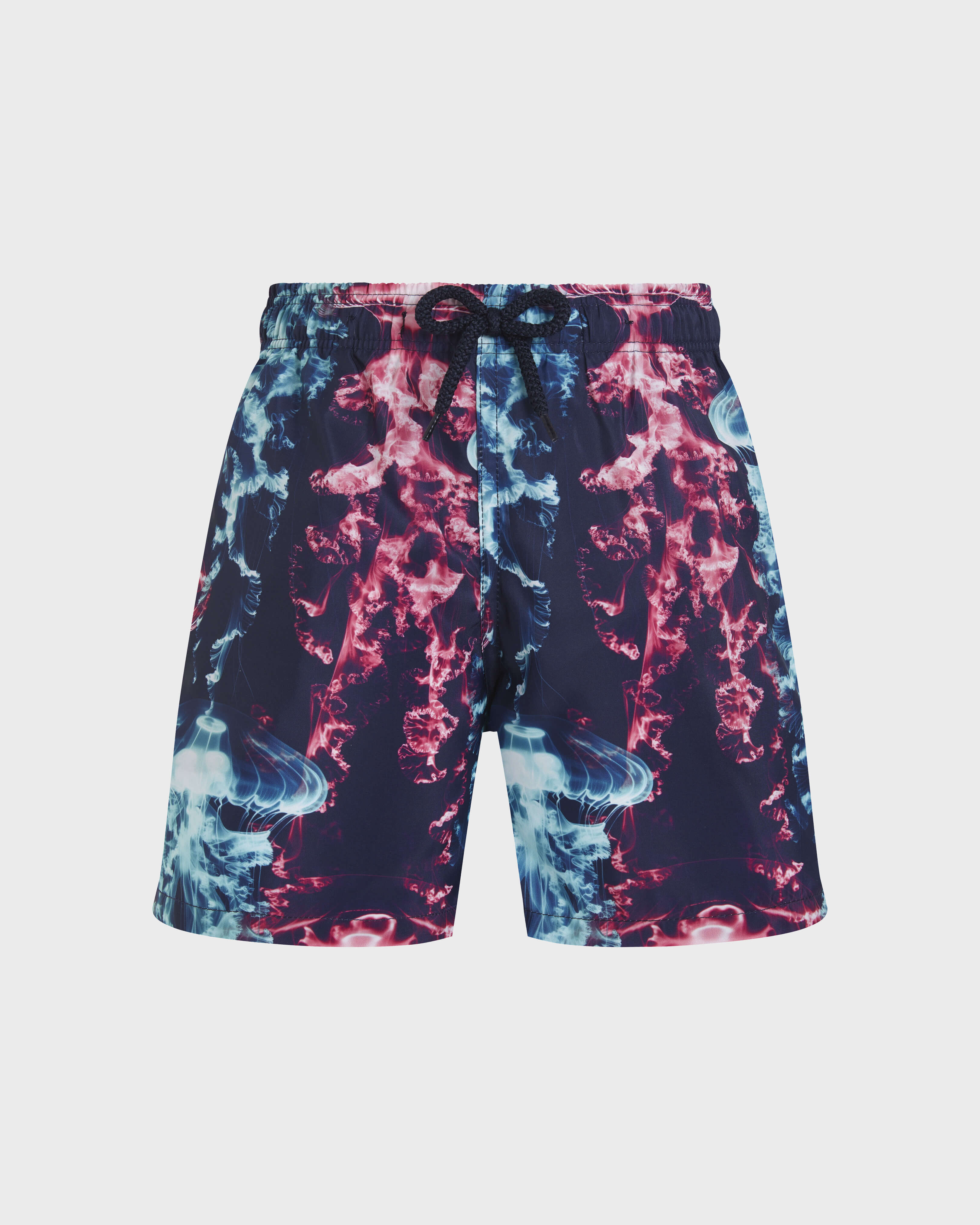 Boys Ultra-light and packable Swim Shorts X-Ray Medusa NAVY front view