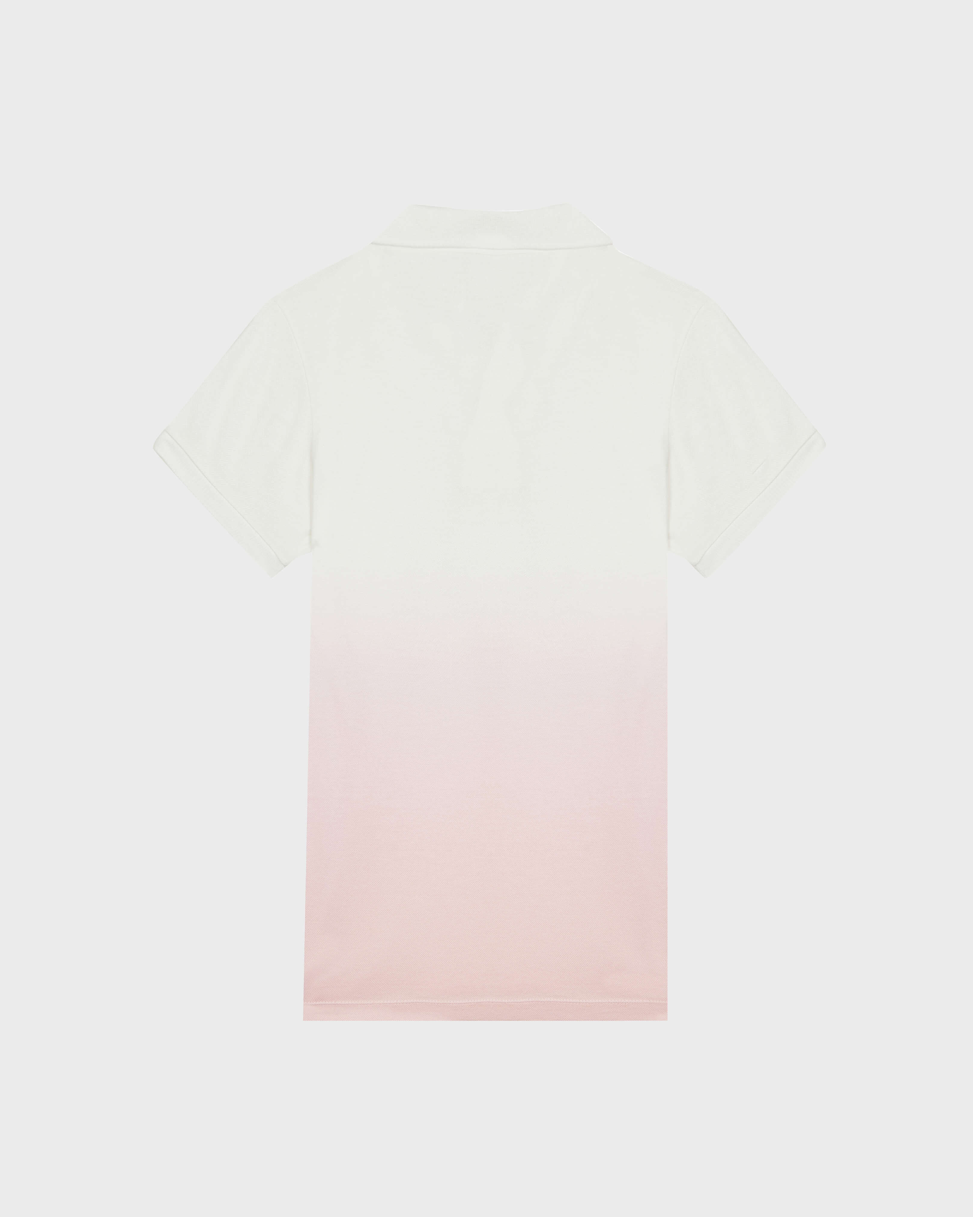 Boys Cotton and Lyocell Polo Tie and Dye PEONY back view