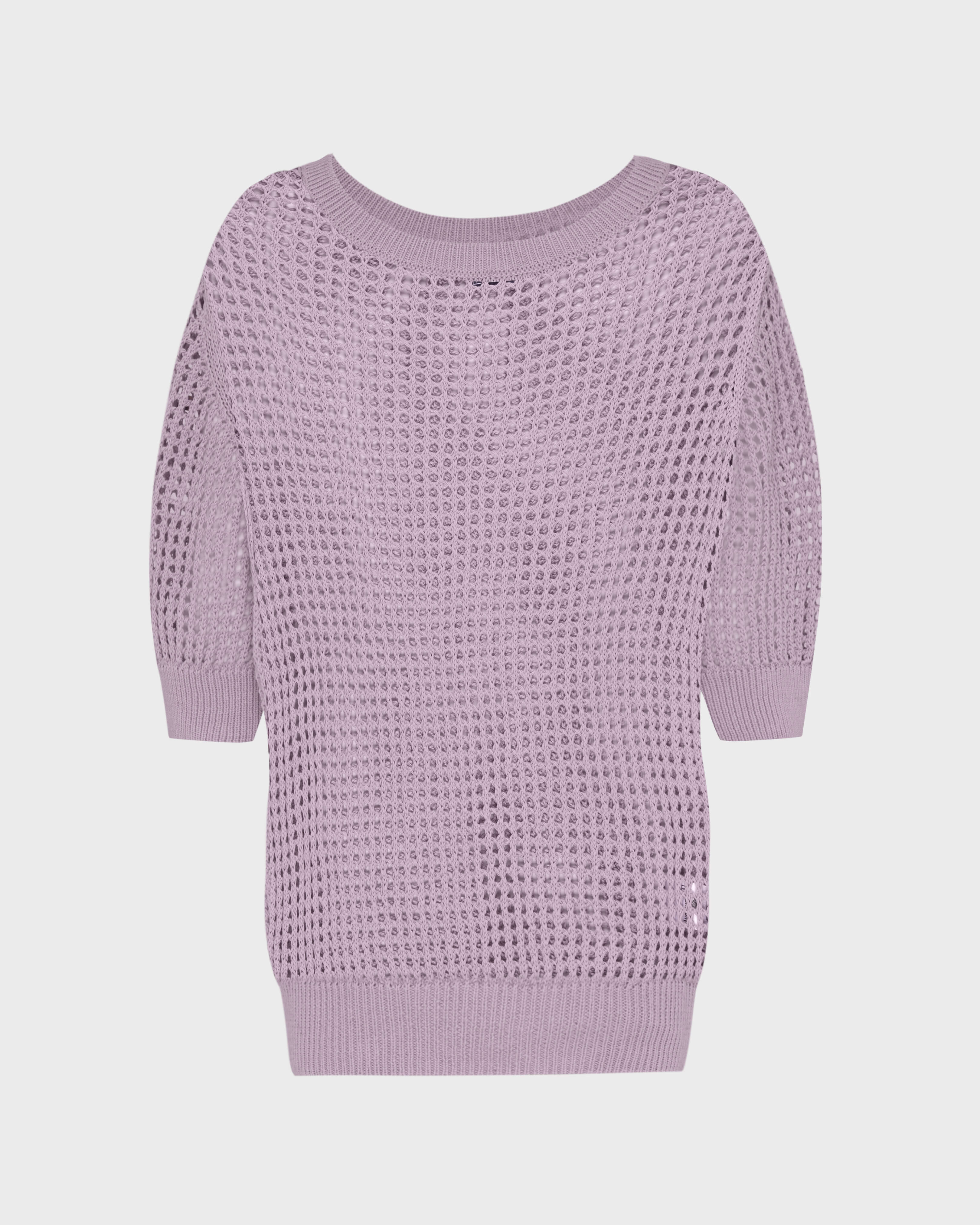 Jersey de ganchillo de color liso para mujer FLEUR back view