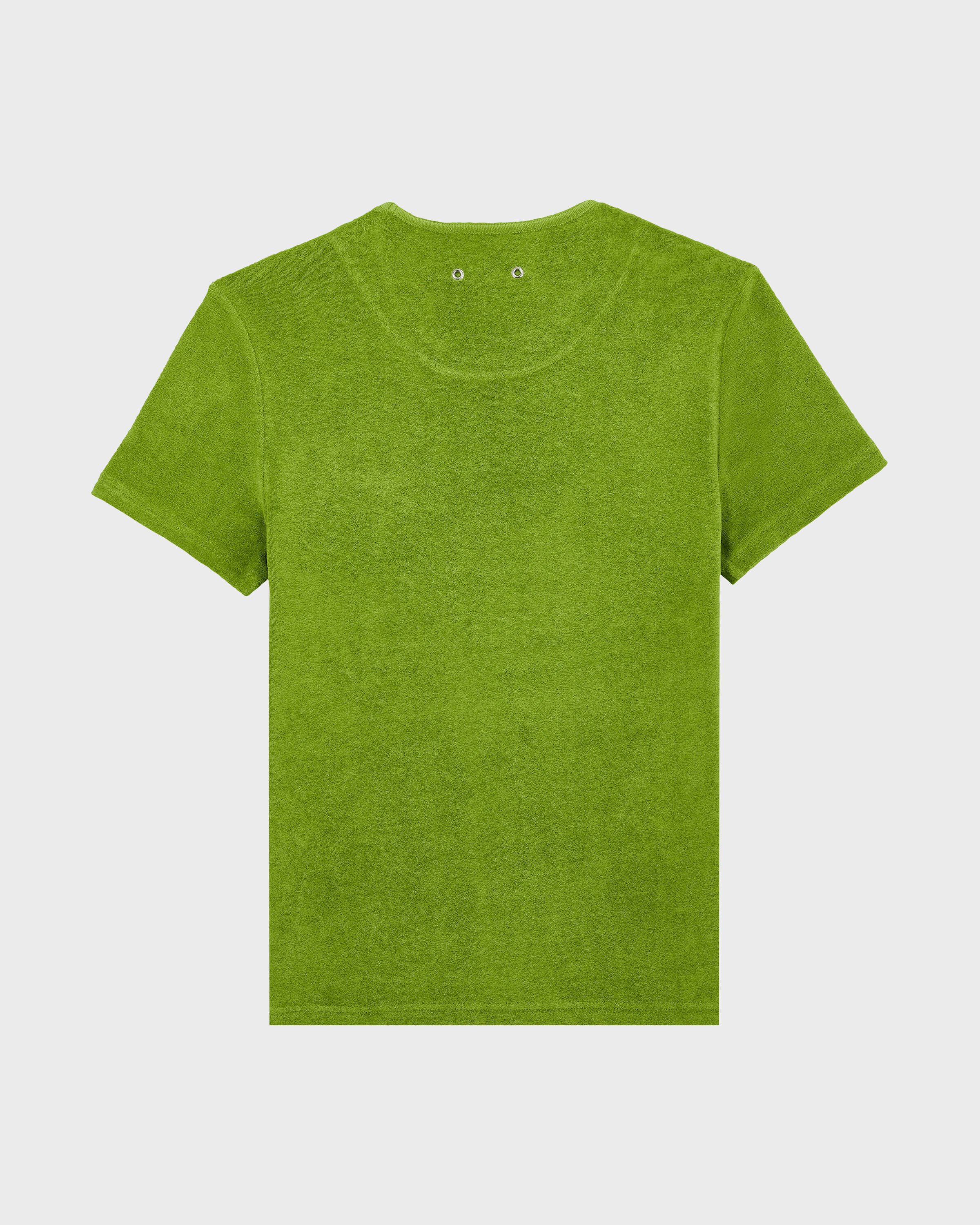 Terry T-Shirt Solid CAMOUPLAGE back view