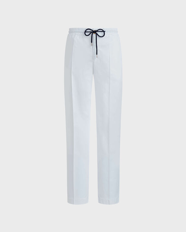 Vilebrequin - Solid Hose Aus Baumwolle Und Tencel Für Herren - Jeanshose - Clemence - Weiss - Größe 38 Vilebrequin - Solid Hose Aus Baumwolle Und Tencel Für Herren - Jeanshose - Clemence - Weiss - Größe 38