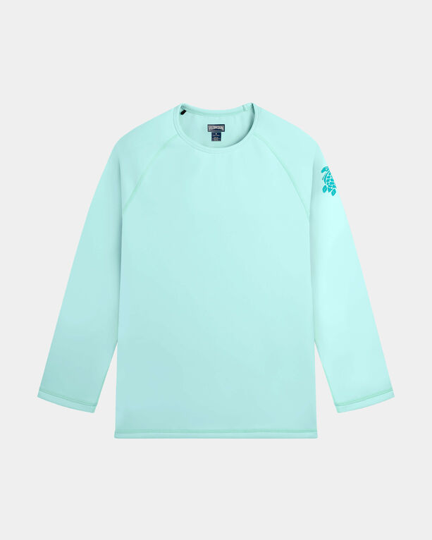 Vilebrequin – Langärmeliger Solid Rashguard Für Herren – Rashguard – Regulary – Blau – Größe XXL