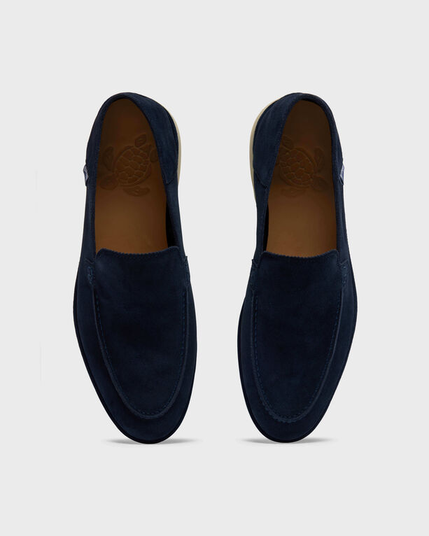Vilebrequin - Men Suede Loafers - Shoes - Claude - Blue - Size 42
