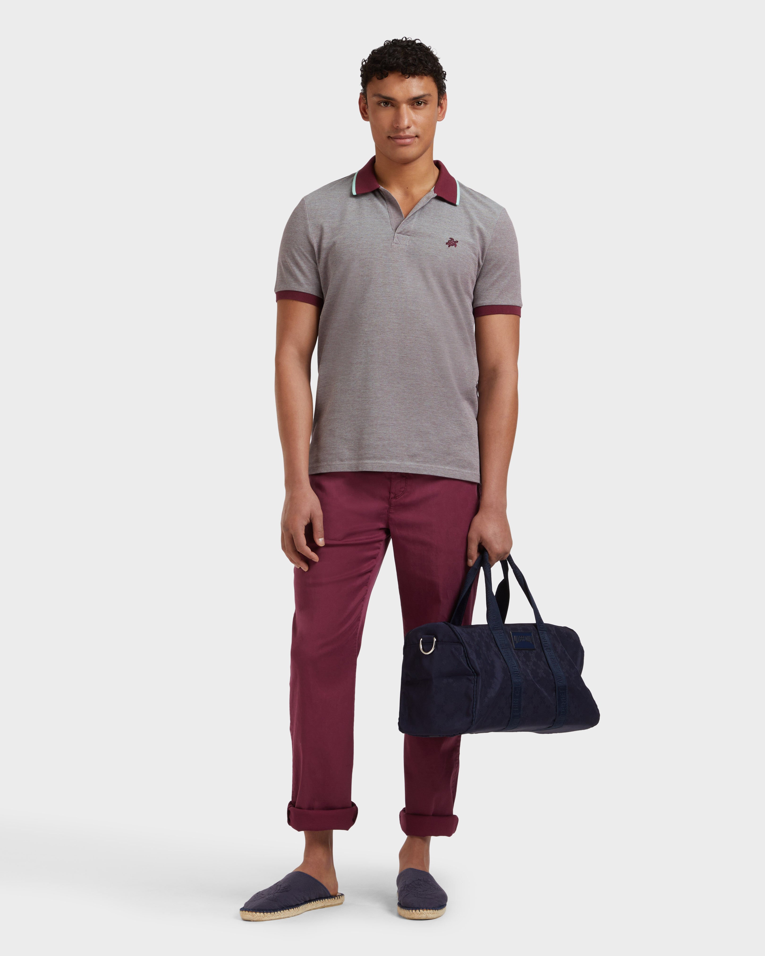 Men Organic Cotton Colour Changing Polo Shirt BACCHUS supp1 view