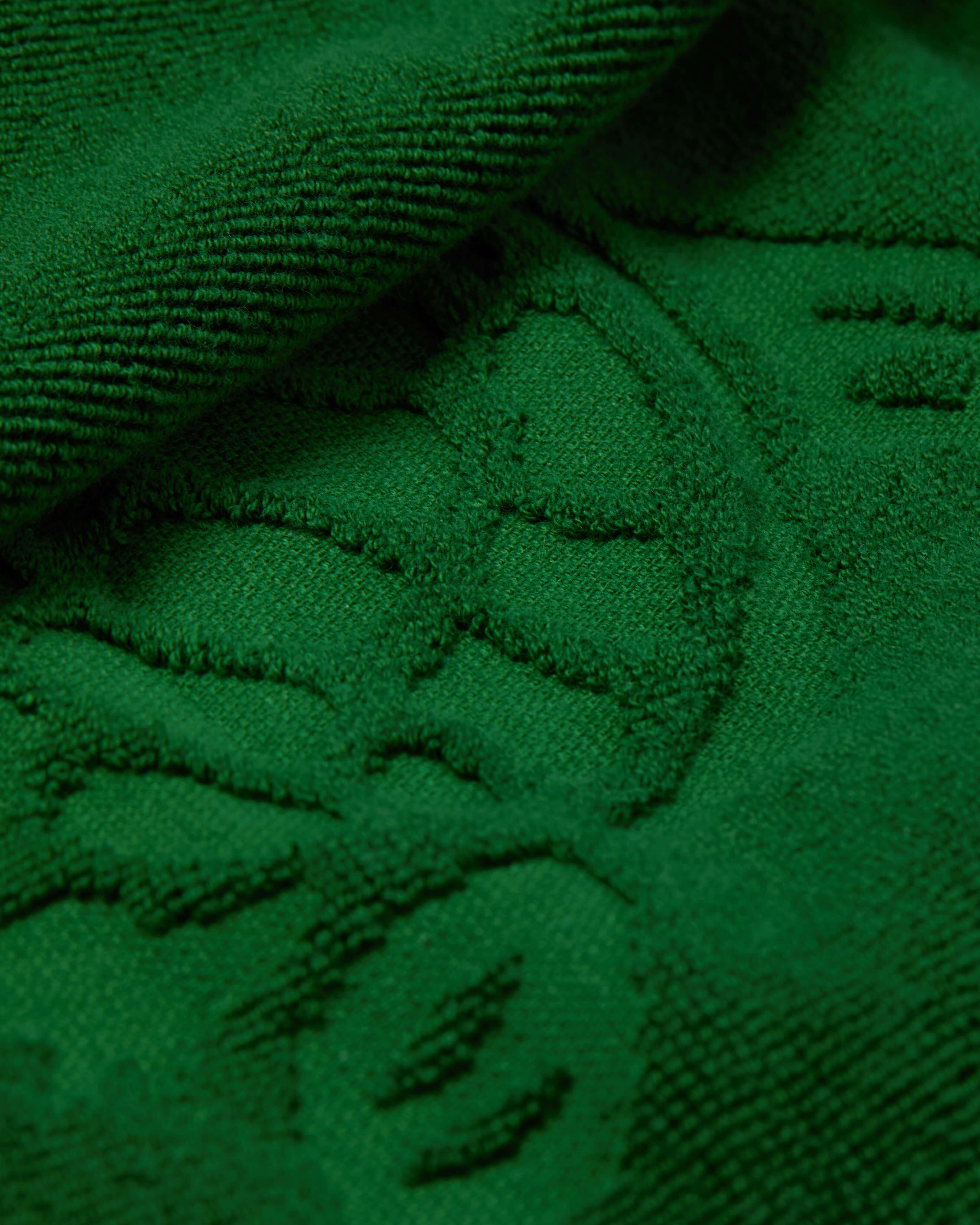 Telo da spiaggia in cotone organico Turtles Jacquard TROPICAL look2 view