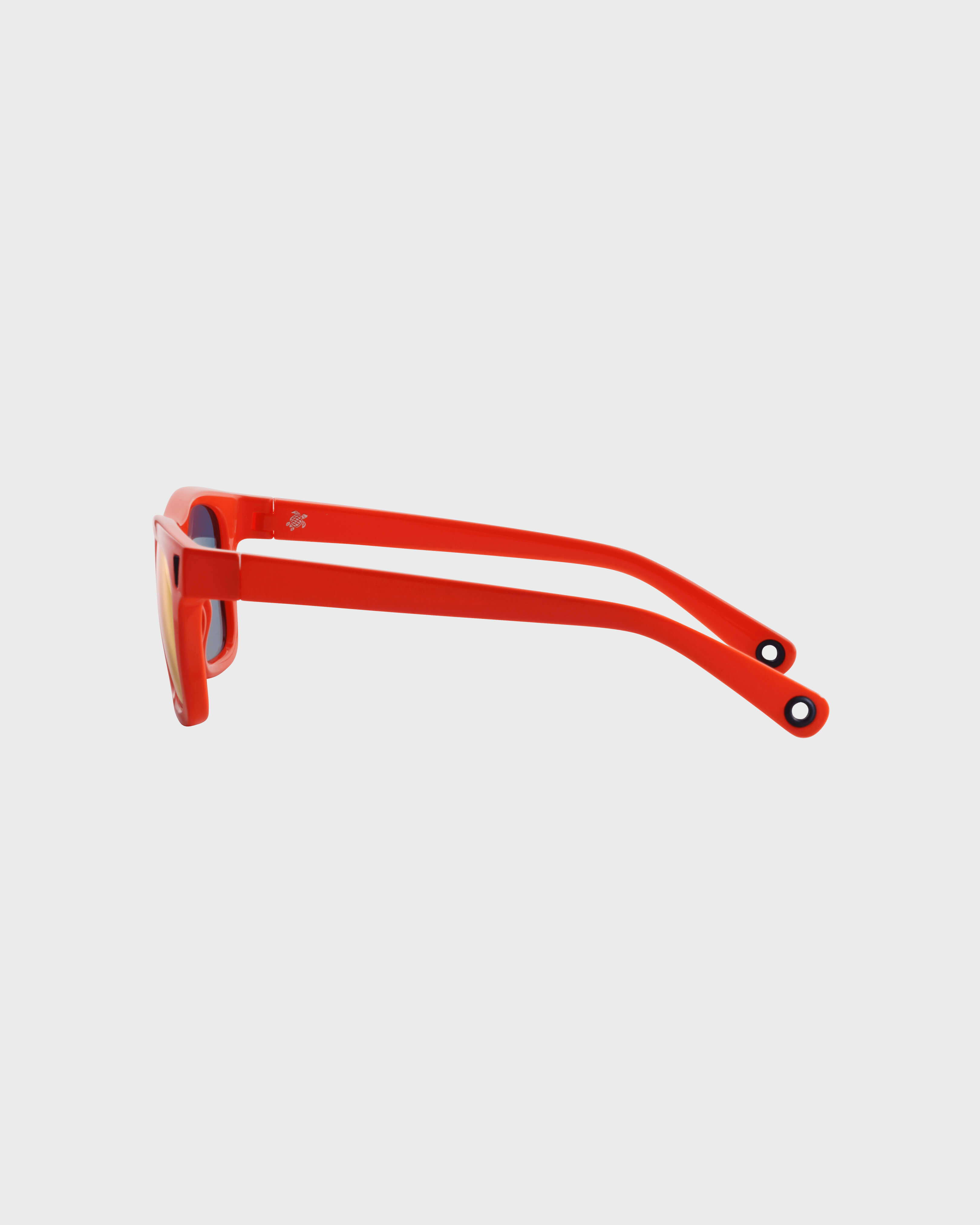 Kids Floatty Sunglasses Solid NEON ORANGE front view
