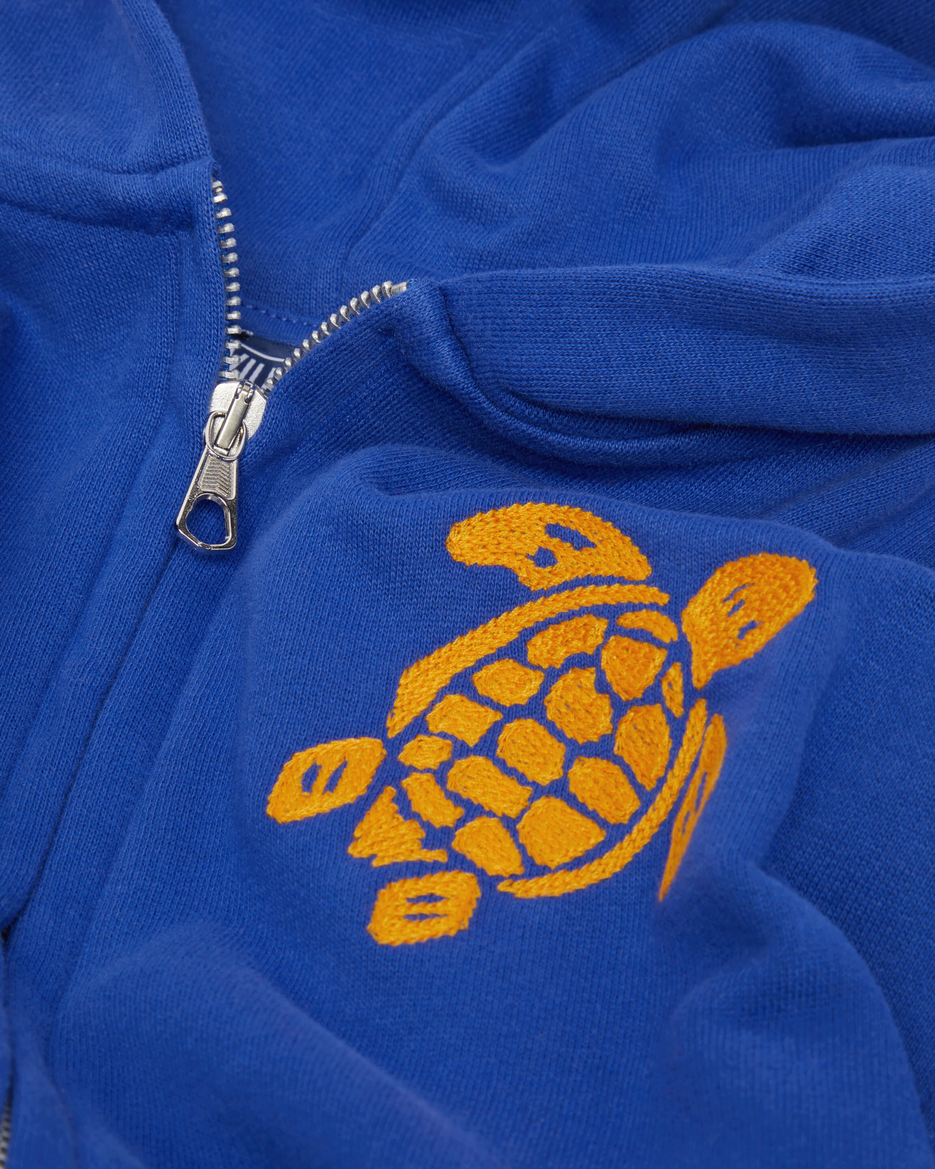 Cardigan in cotone con zip integrale Turtle MARRAKECH look1 view