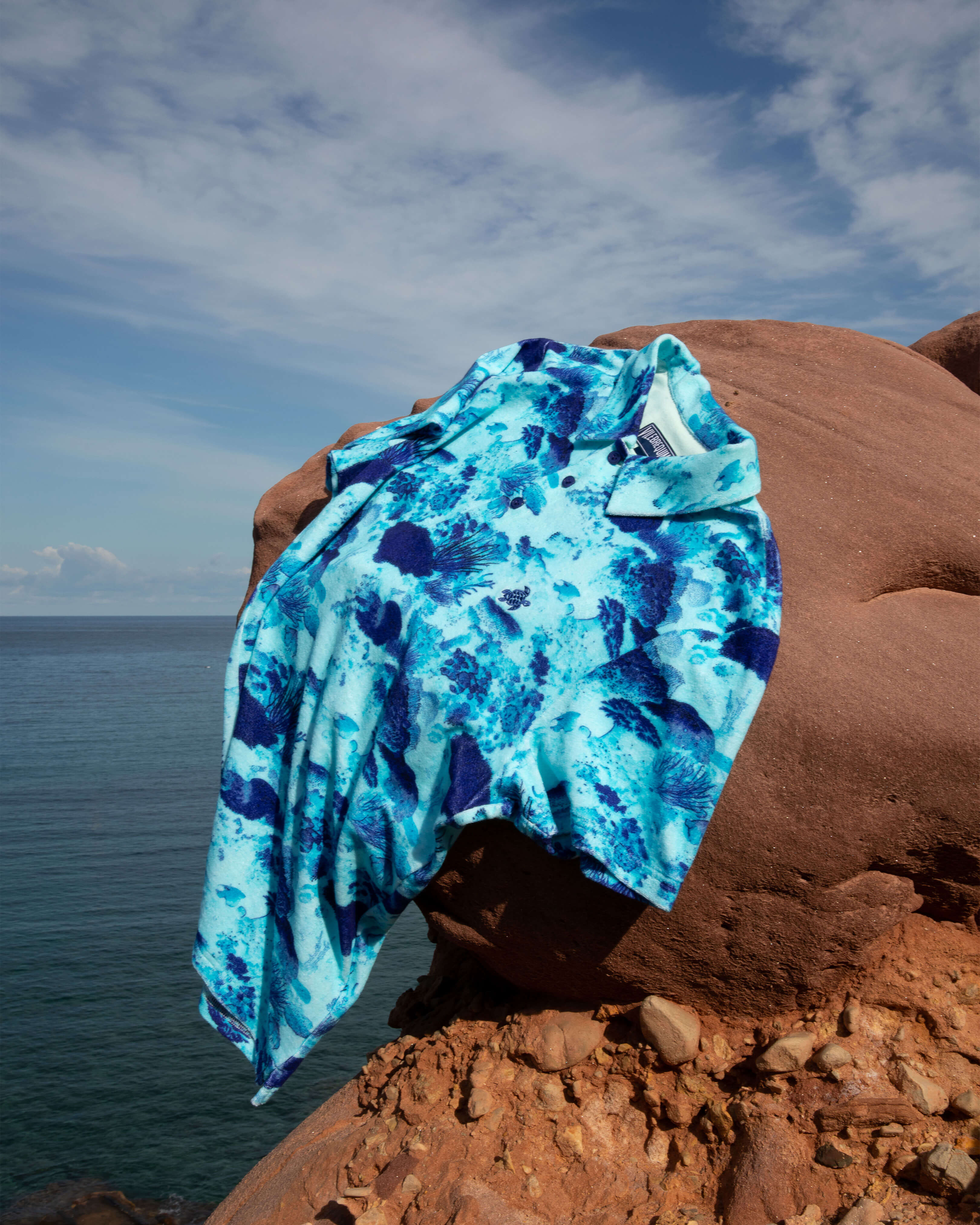 Men Terry Polo Coral Reef OXYGENE override view