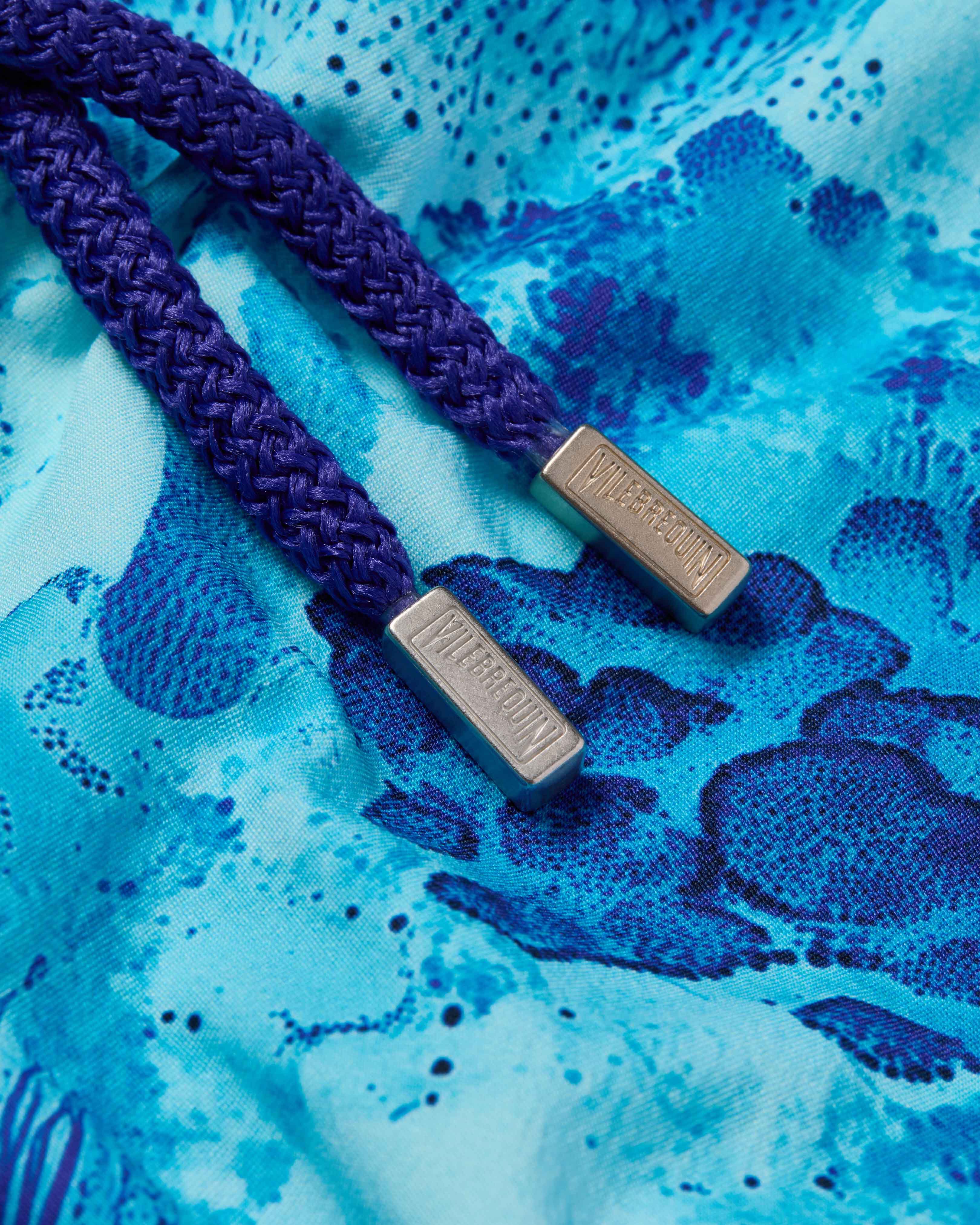 Bañador corto elástico con estampado Coral Reef para hombre OXYGENE supp1 view