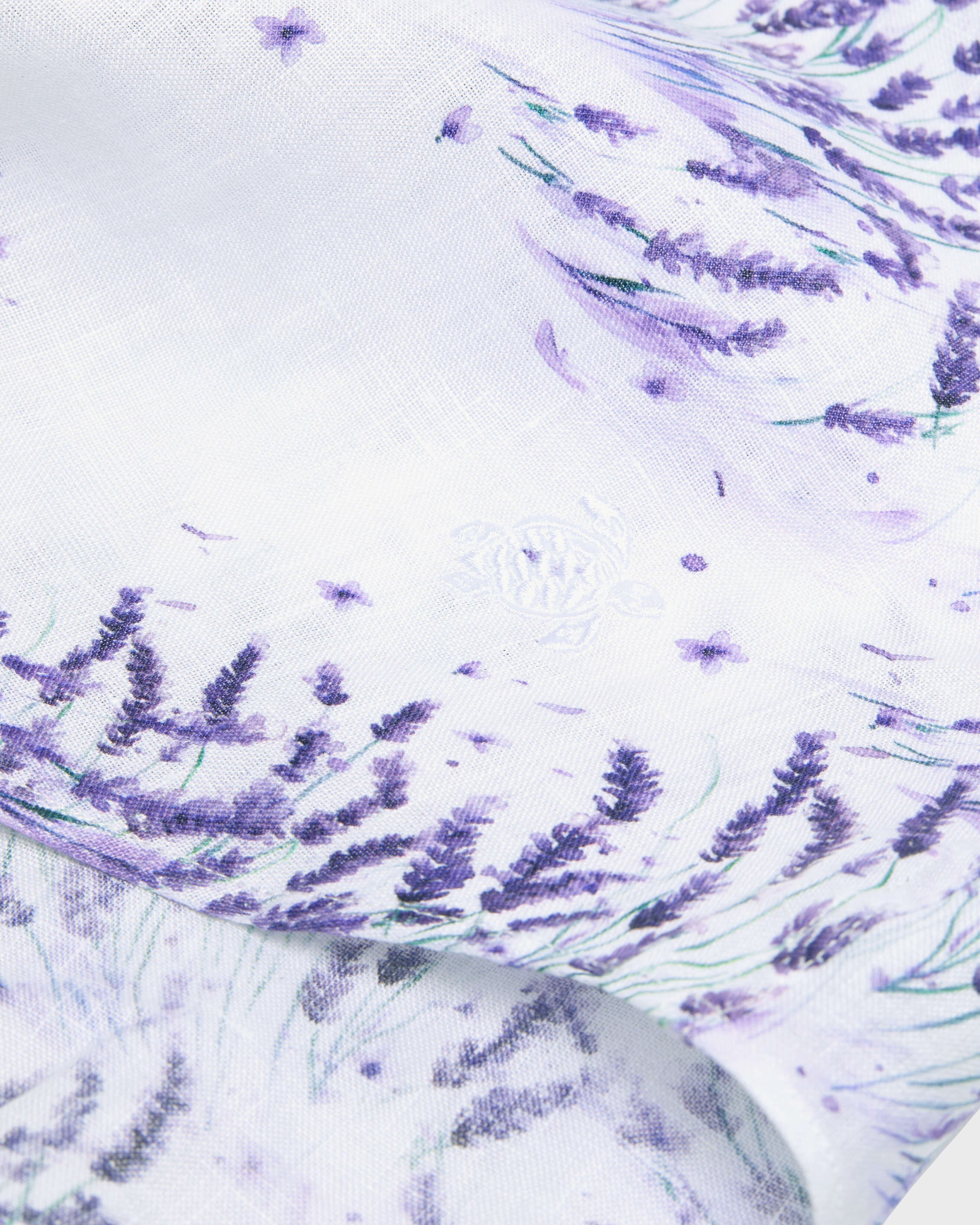 Women Linen Shirt Lavender - IN STOCK May 12th WHITE supp4 view