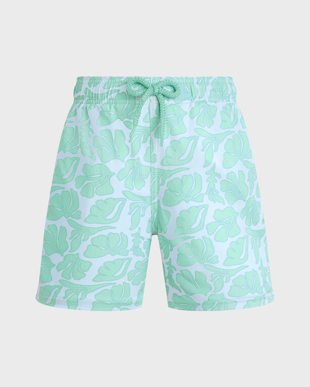 Vilebrequin - Seashells Stretch-badeshorts Für Jungen - Bademode - Jirise - Weiss - Größe 14 Vilebrequin - Seashells Stretch-badeshorts Für Jungen - Bademode - Jirise - Weiss - Größe 14