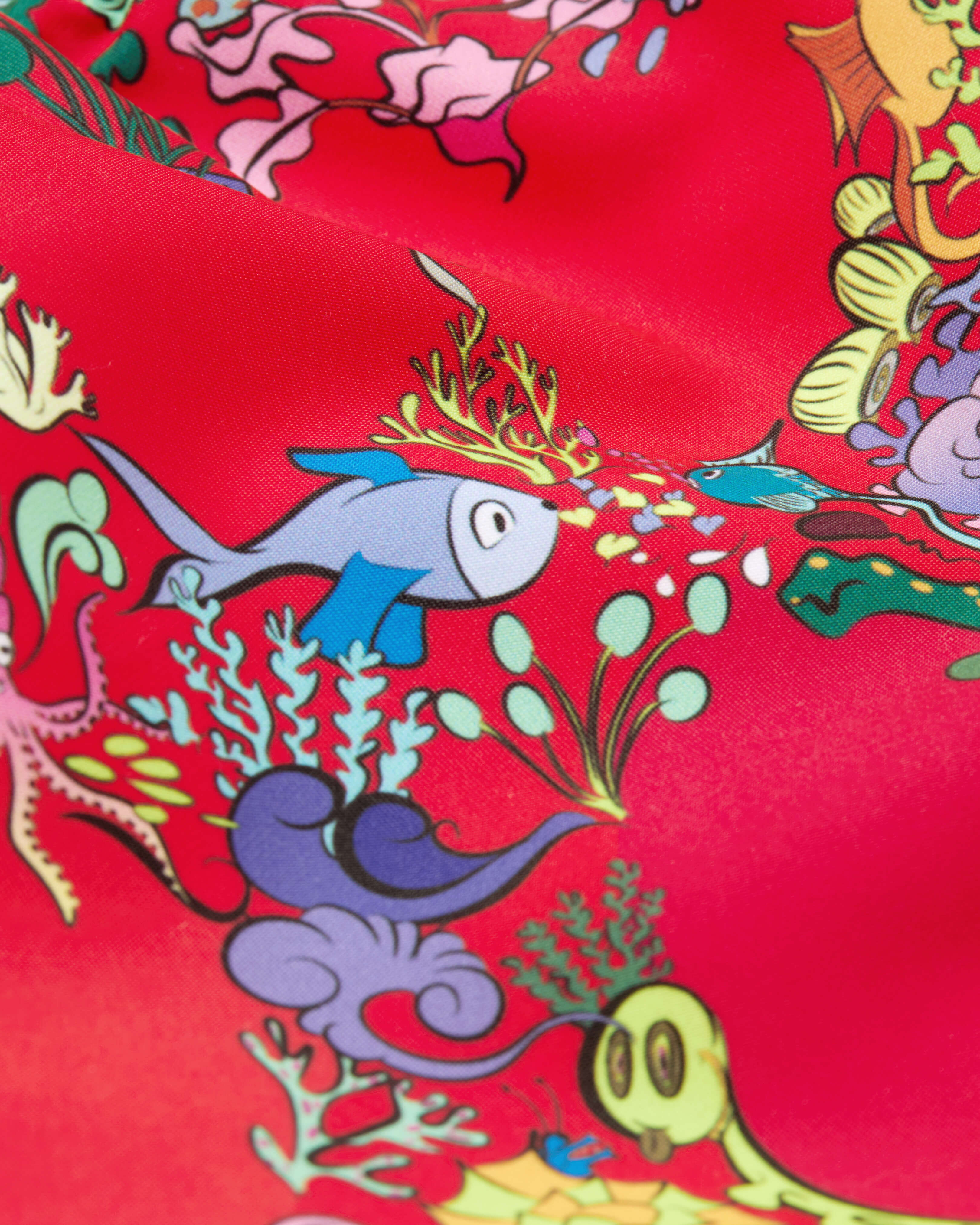 Pantalón corto de baño elástico con estampado Amor para mujer AMAPOLA supp4 view
