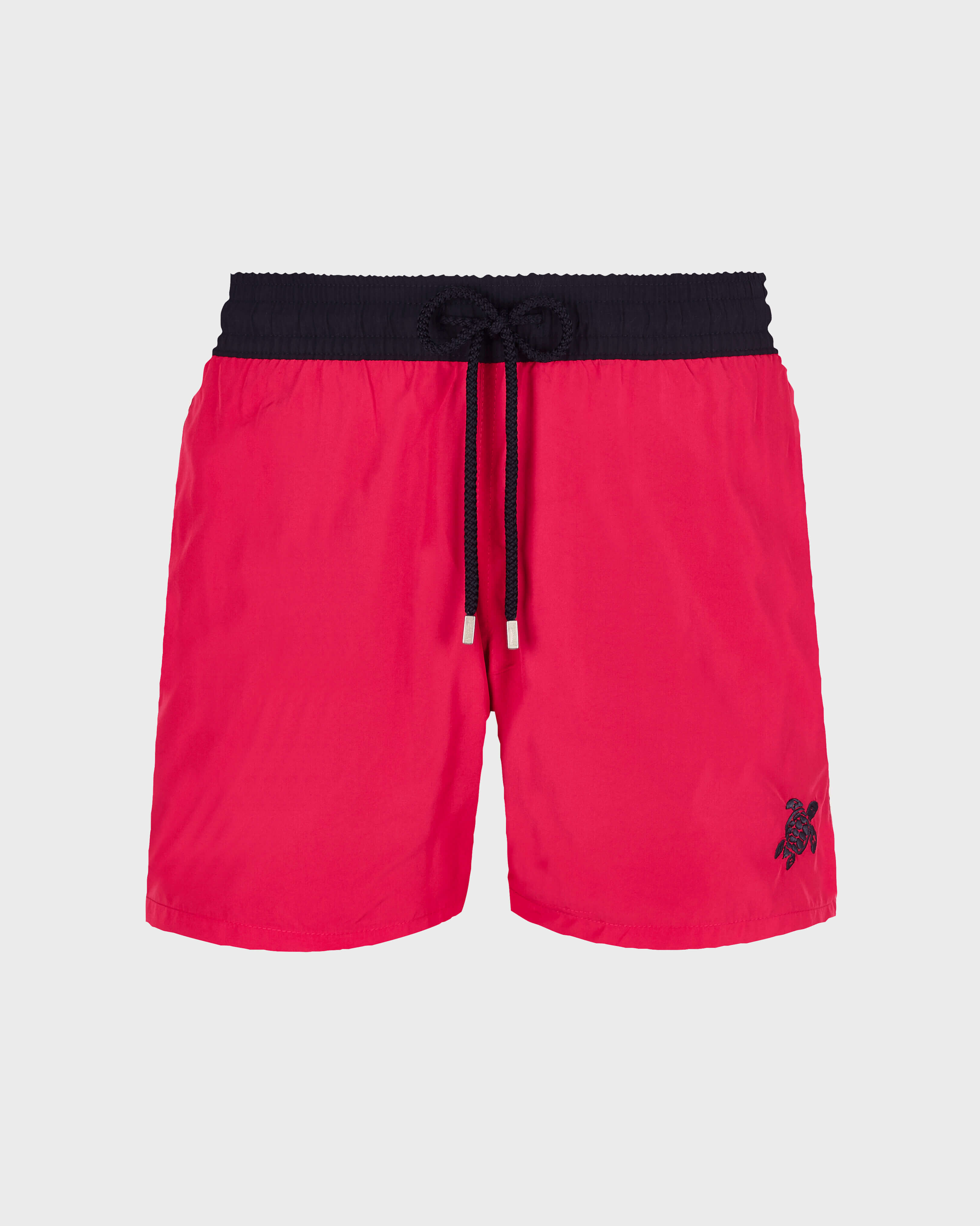 Maillot de bain homme Ultra léger et pliable Bicolore GROSEILLE front view