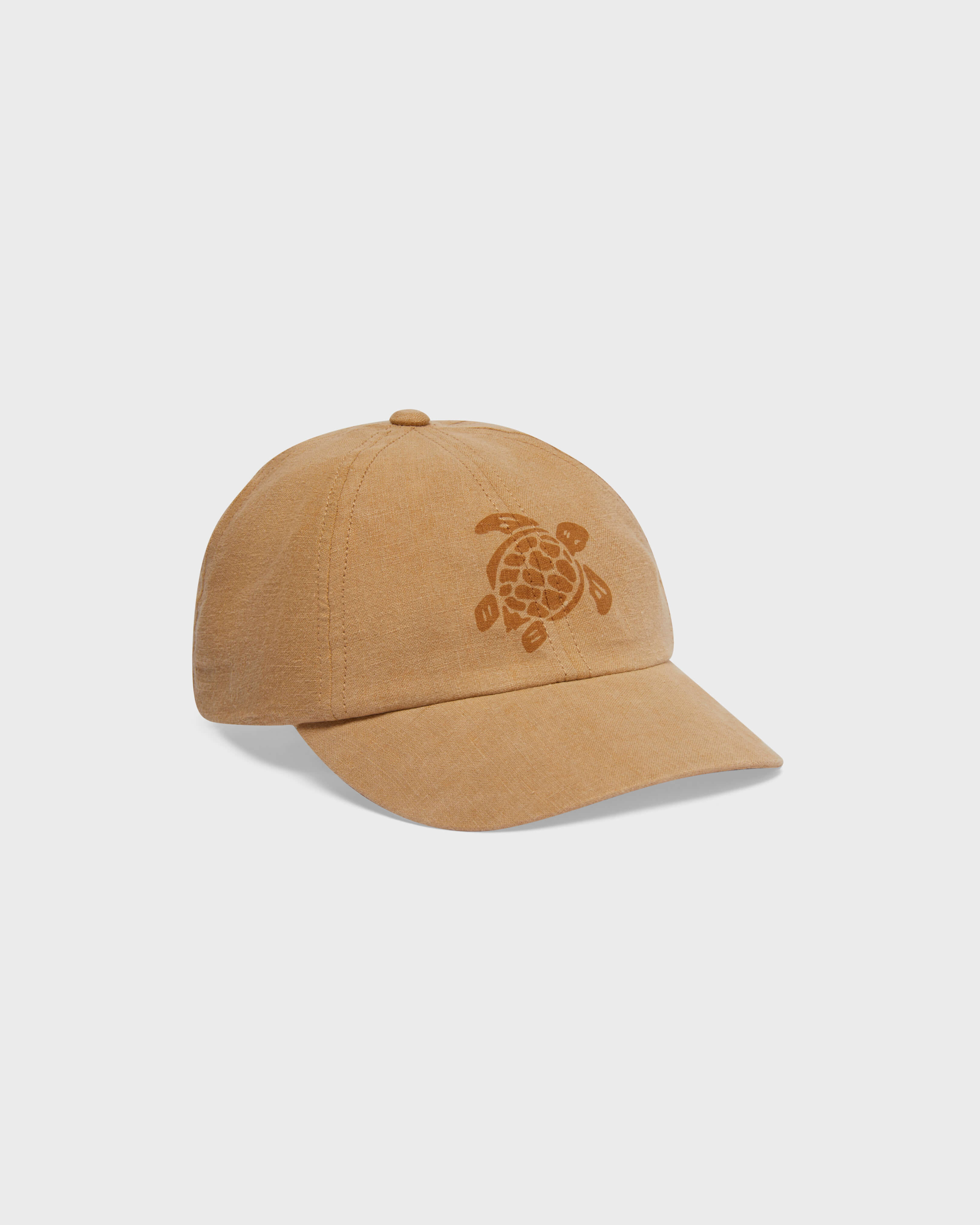 Unisex Linen Cap Solid MOCHA supp4 view