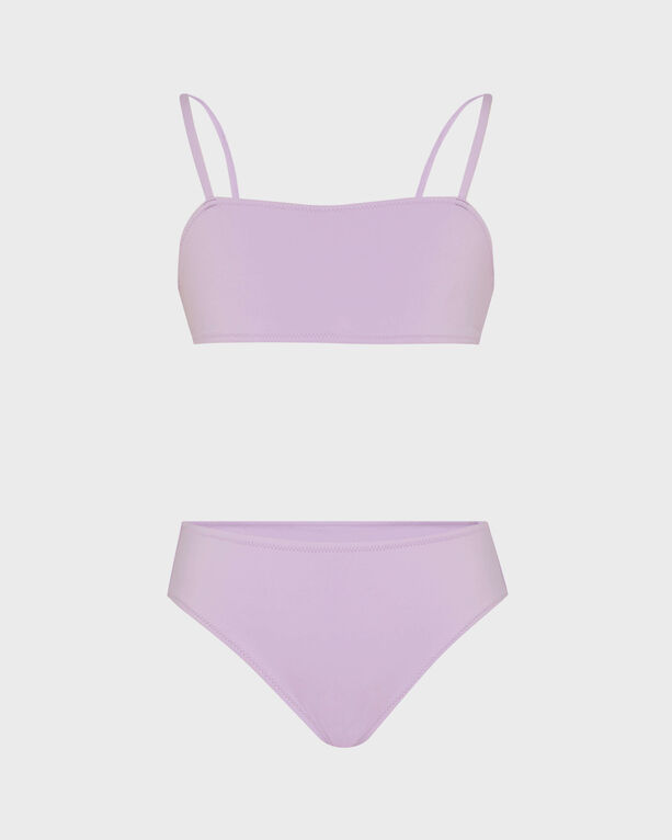 Vilebrequin Kids' Girls Two Pieces Swimsuit Solid In Purple