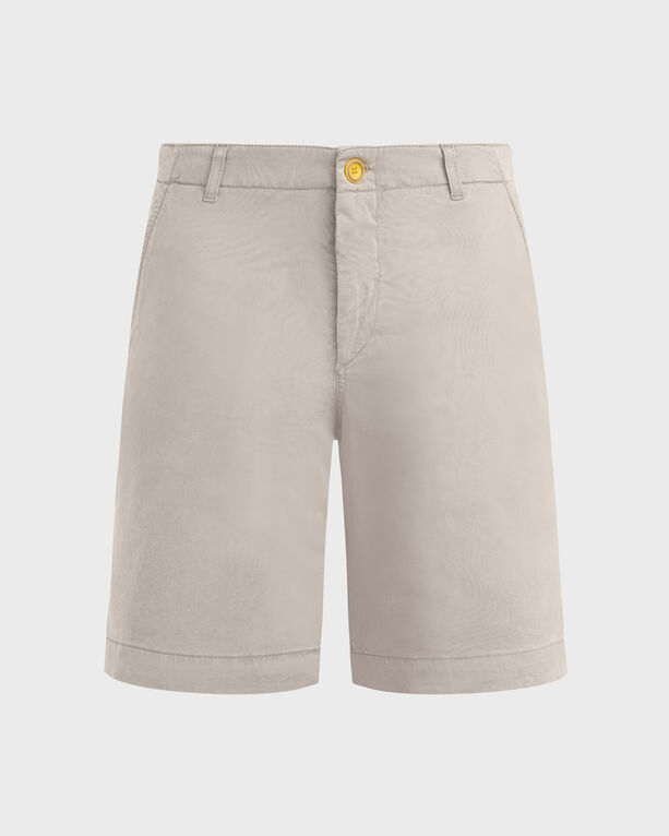 Vilebrequin - Men Tencel Gabardine Bermuda Shorts - Bermuda - Ponche - Beige - Size 38