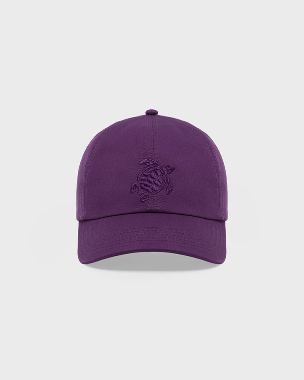 Vilebrequin - Solid Cap Turtle Embroidery - Caps - Capsun - Purple - Size OSFA