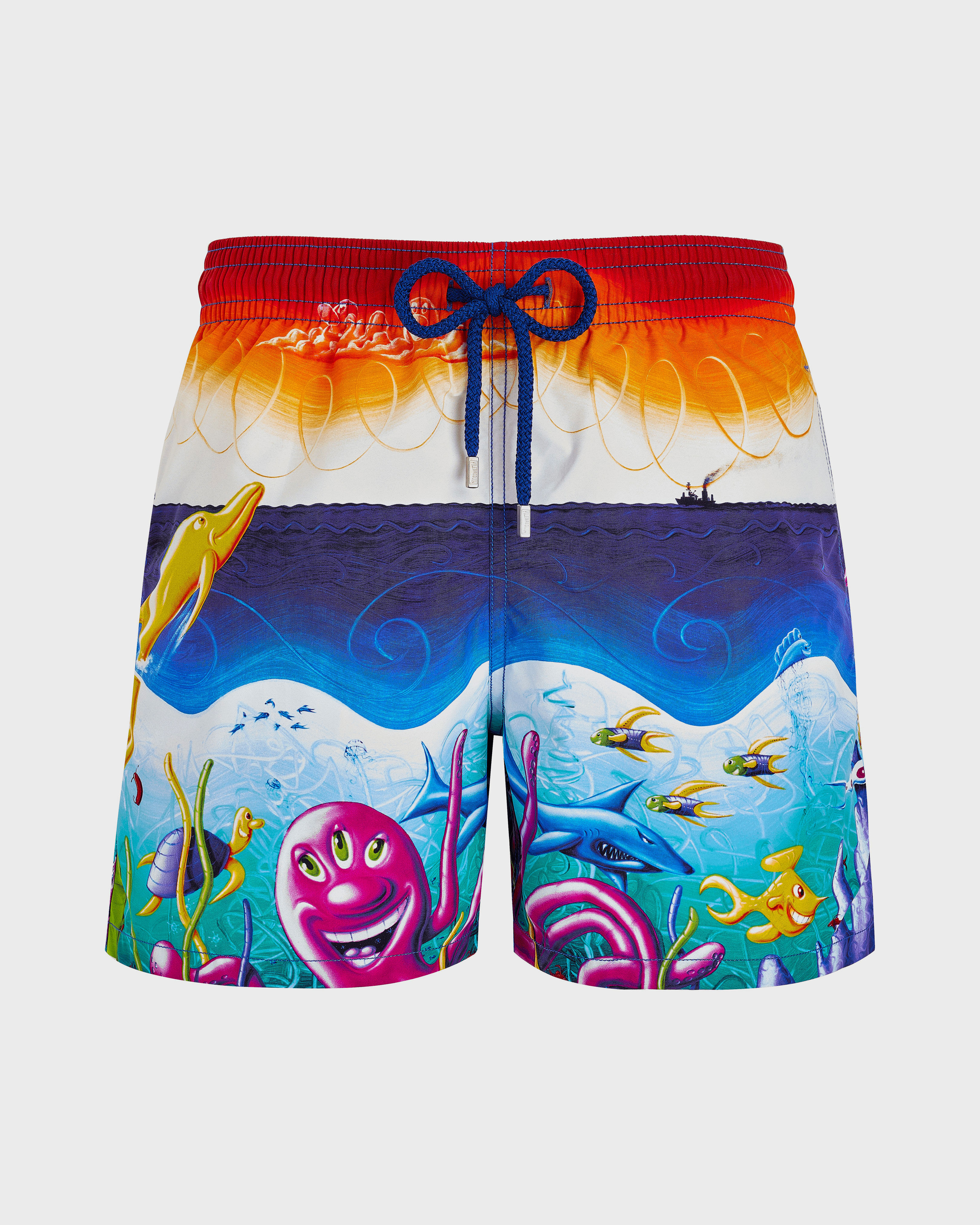 Men Swim Shorts Mareviva - Vilebrequin x Kenny Scharf MULTICOLORE front view