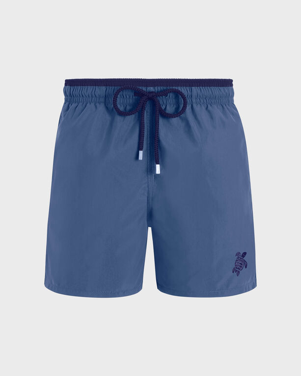 Vilebrequin - Men Swim Shorts Bicolor - Swimwear - Moka - Blue - Size M