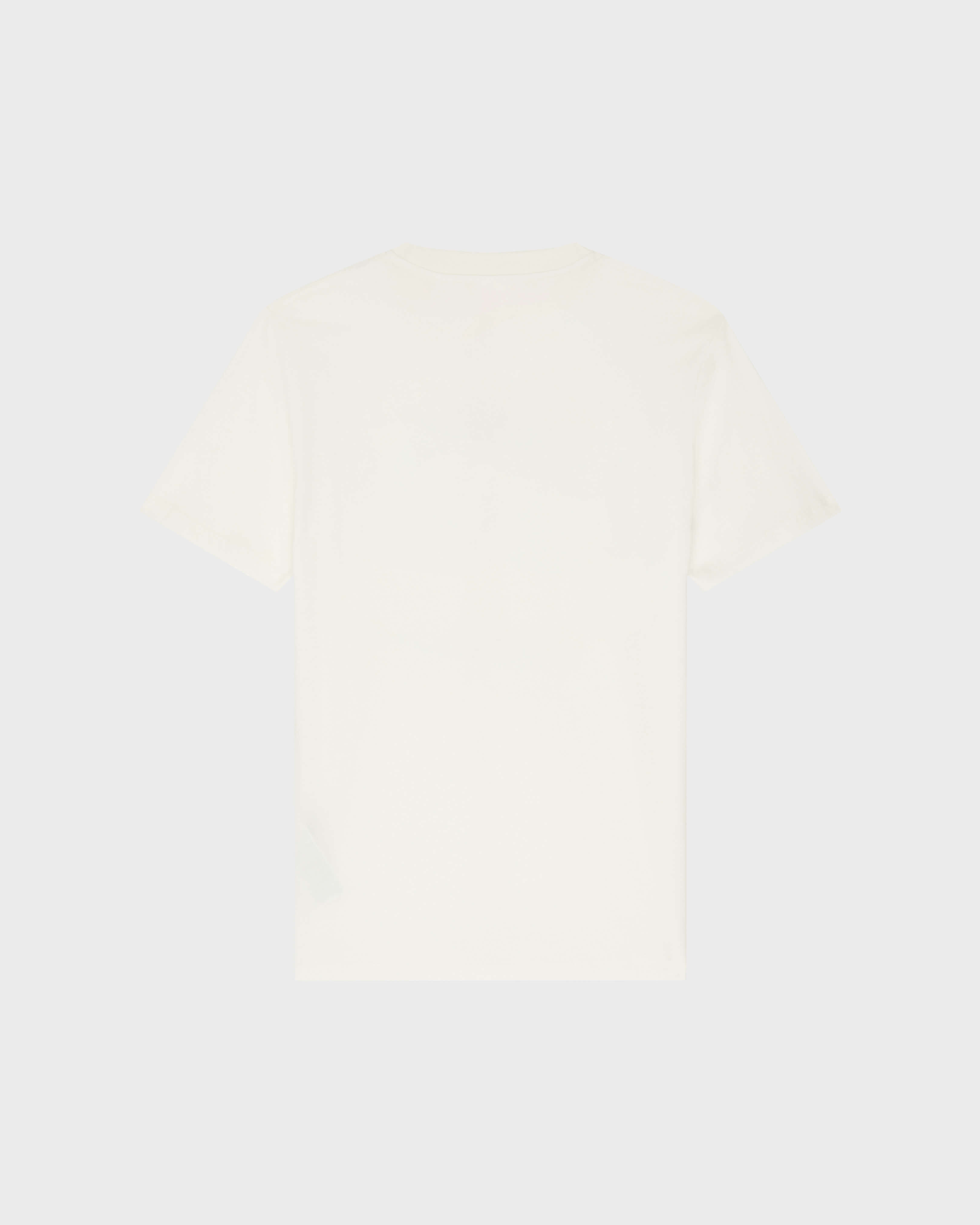 Men T-shirt VBQ Bateau OFF WHITE back view