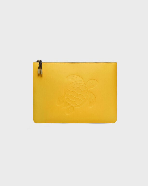 Vilebrequin - Solid Unisex-beutel Aus Neopren - Tasche - Pool - Orange - Größe OSFA