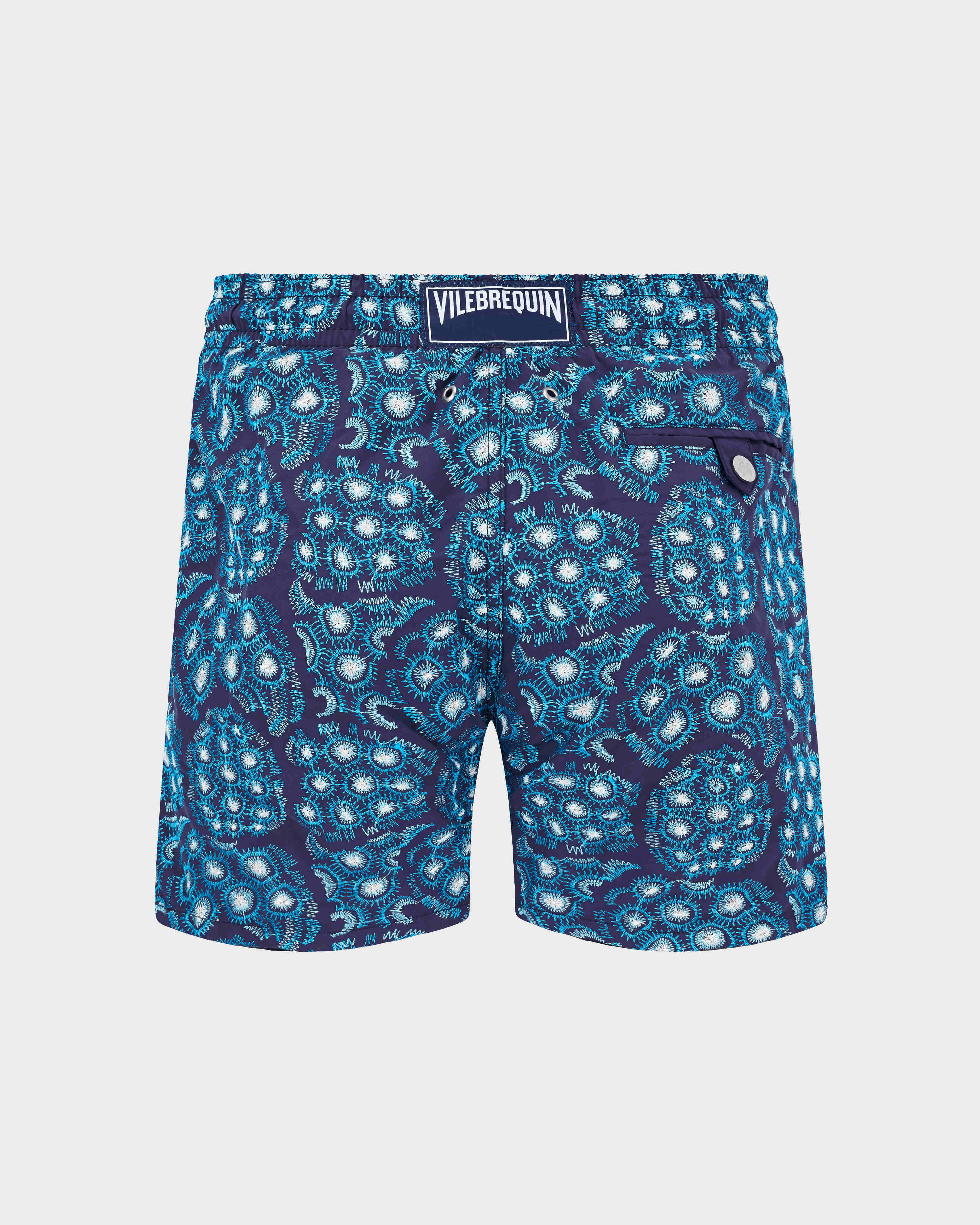 Men Swim Shorts Embroidered 2015 Inkshell - Limited Edition SAPPHIRE back view