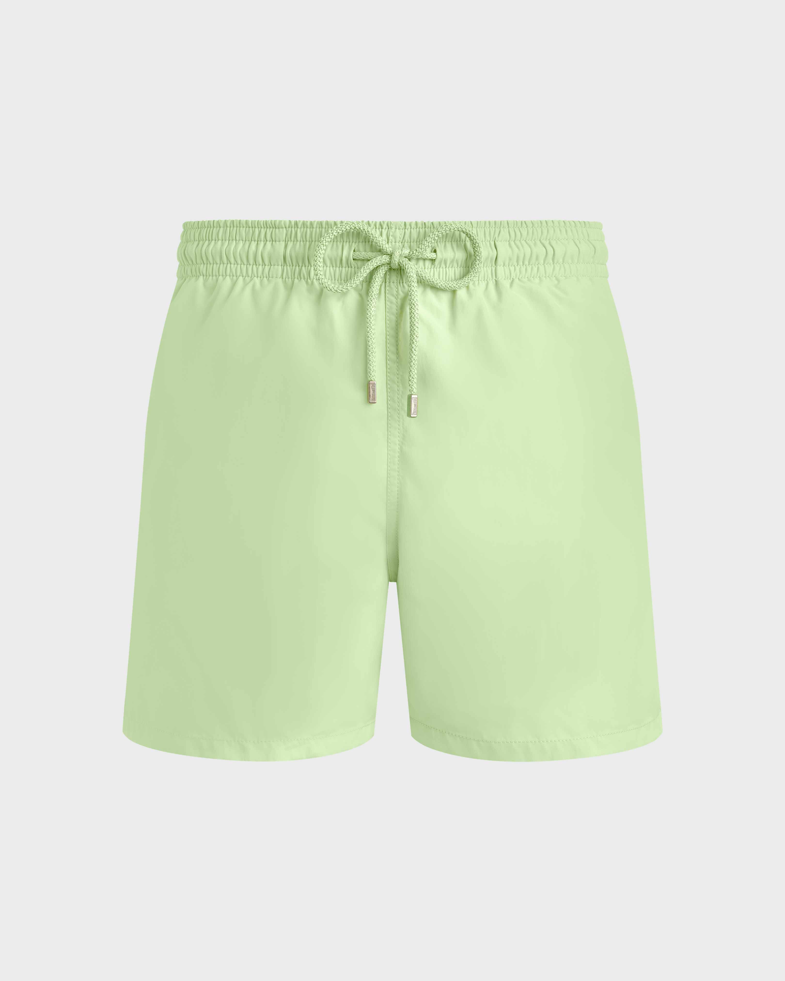 Pantaloncini mare uomo tinta unita MACAROON front view