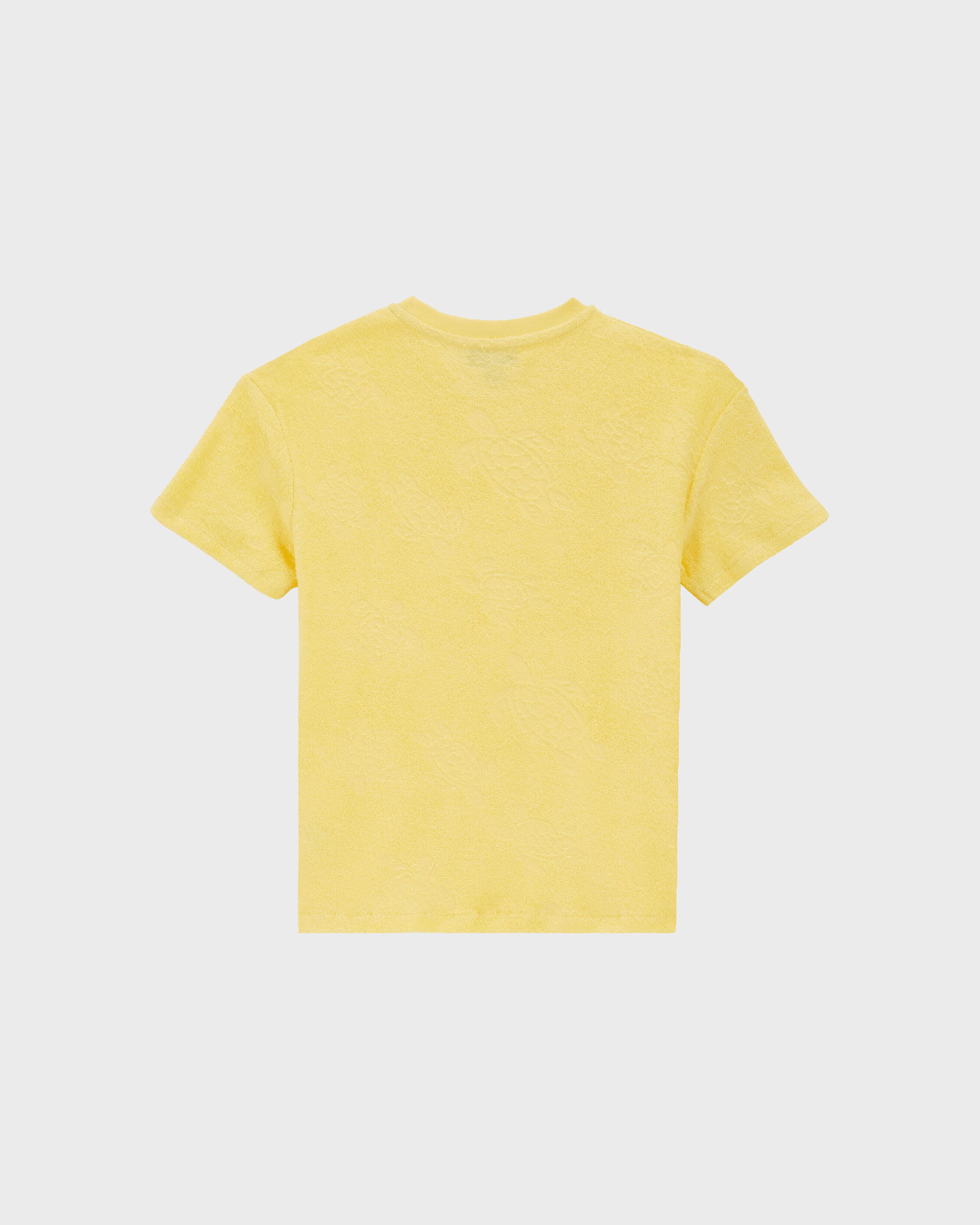 Kids Roundneck Terry T-shirt Ronde des Tortues POPCORN back view