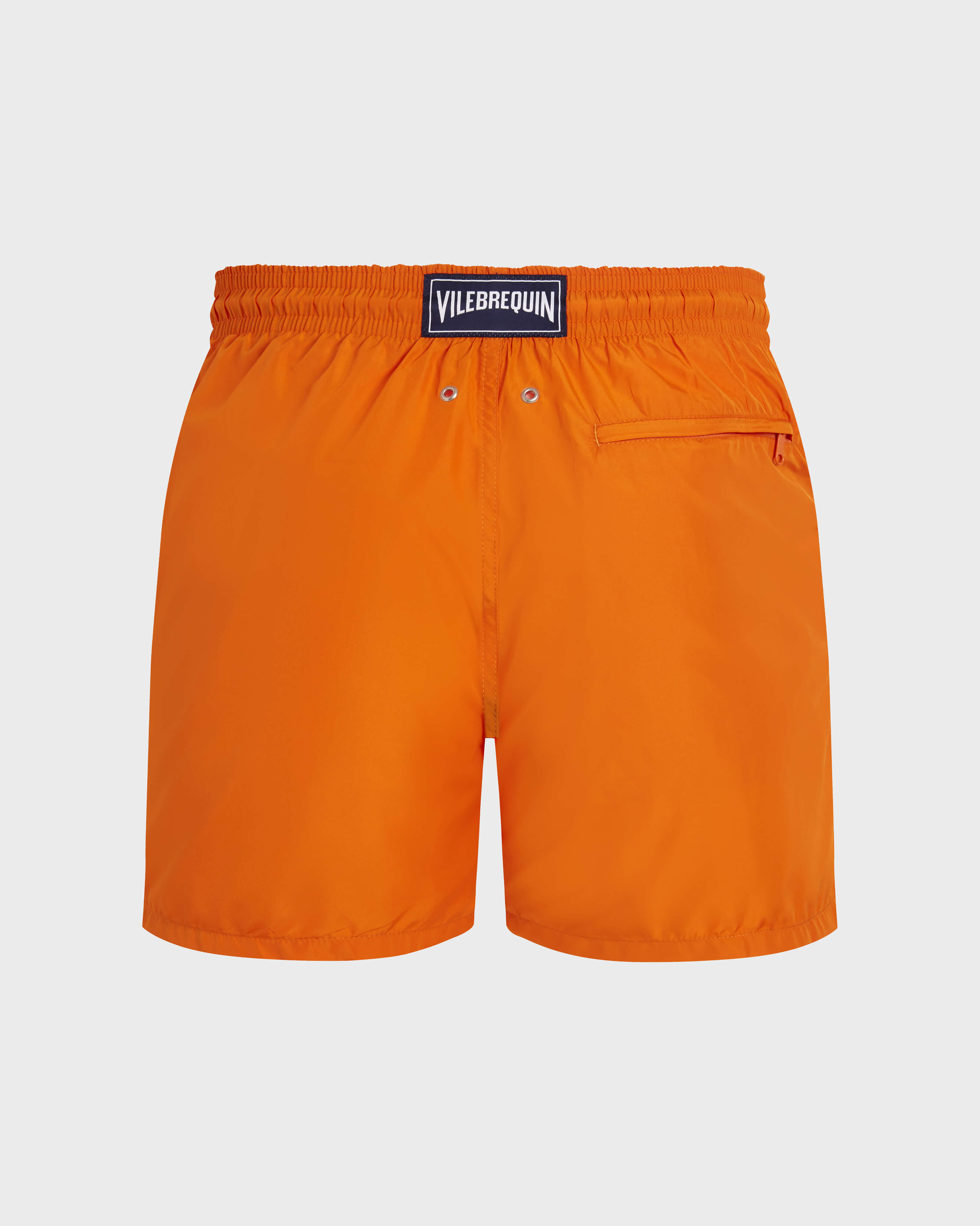 Ultraleichte und verstaubare Solid Badeshorts für Herren VITAMIN back view
