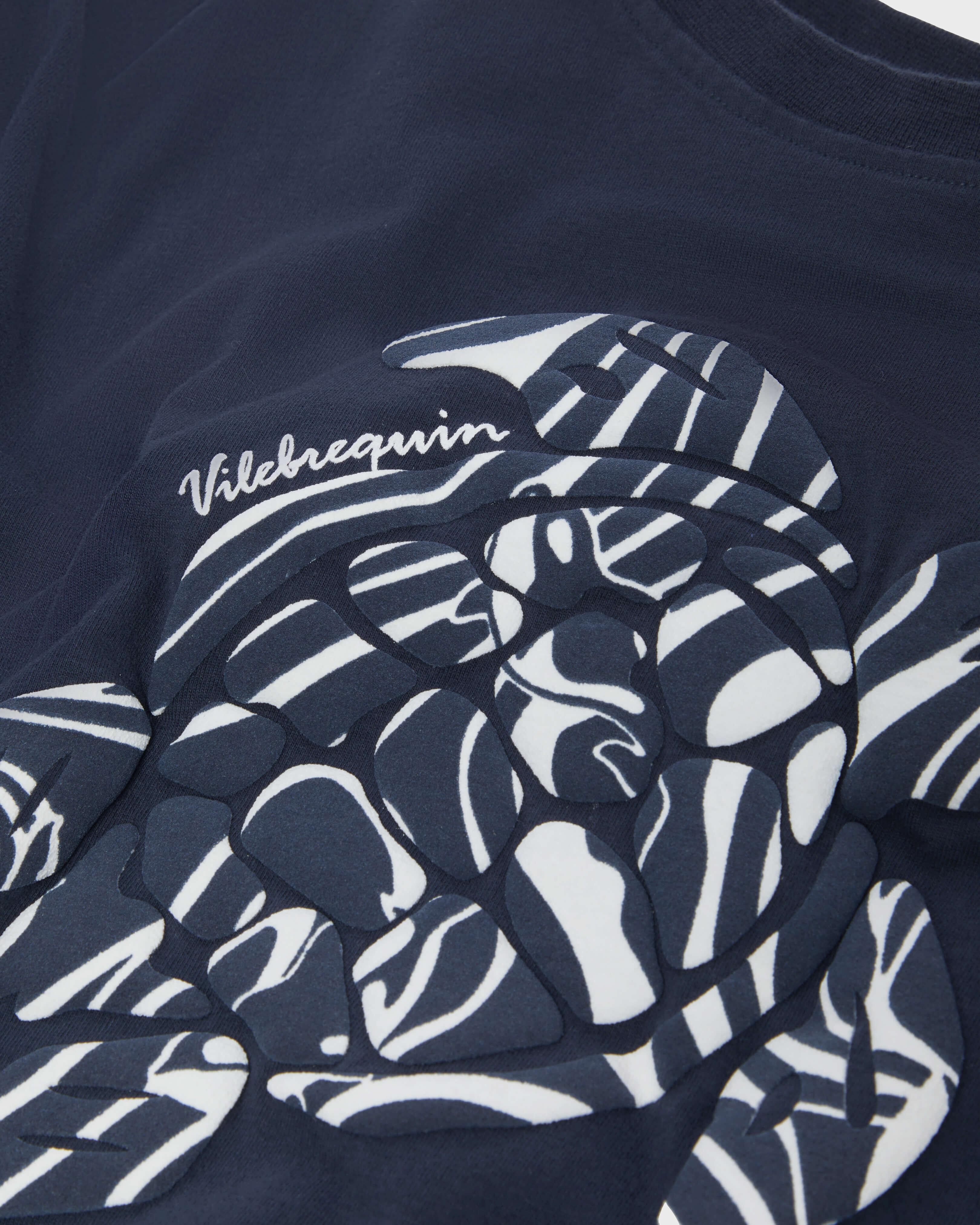 Boys T-shirt Printed Turtle Orcas NAVY look1 view
