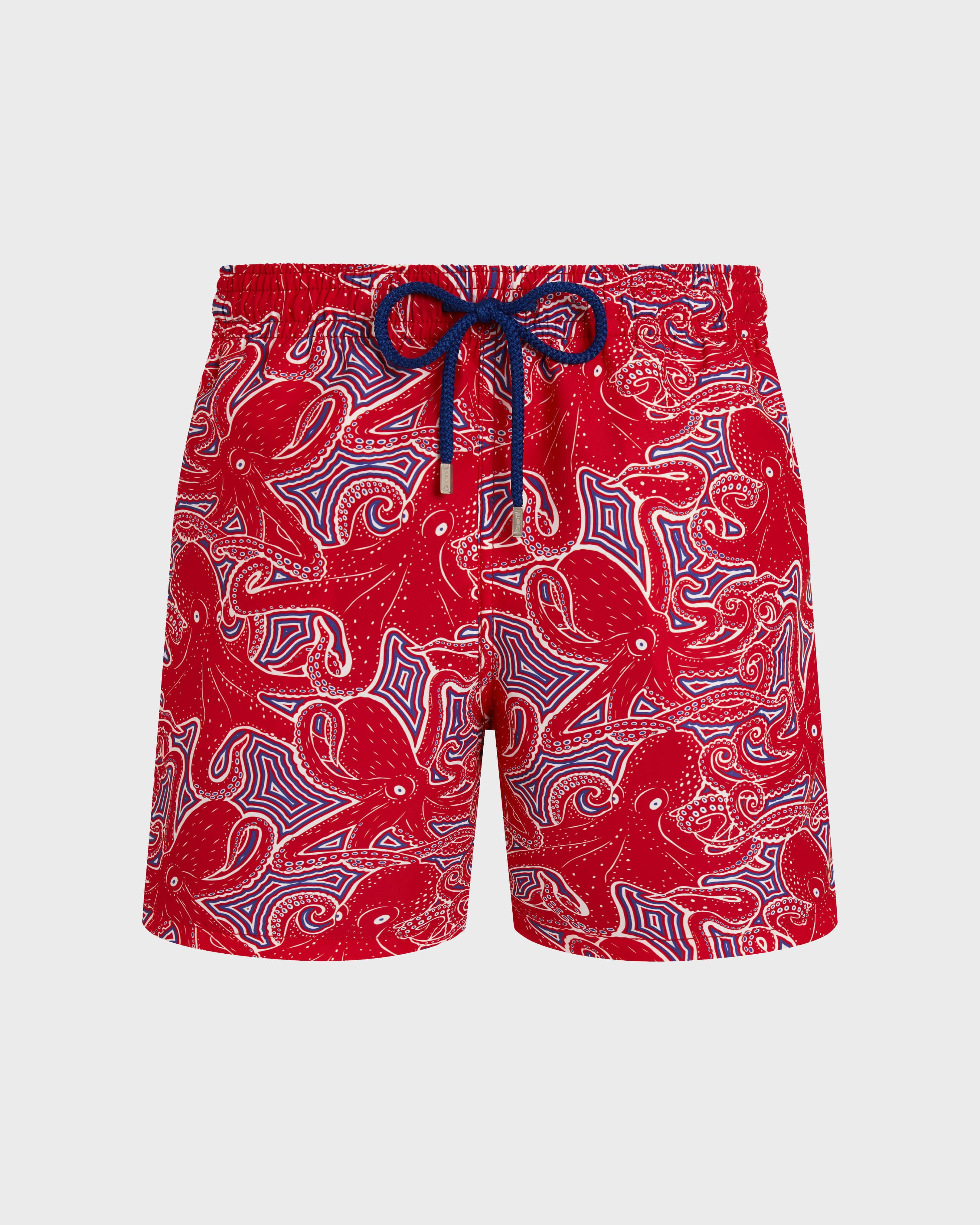 Men Swim Shorts Hypnoctopus POPPY RED front view