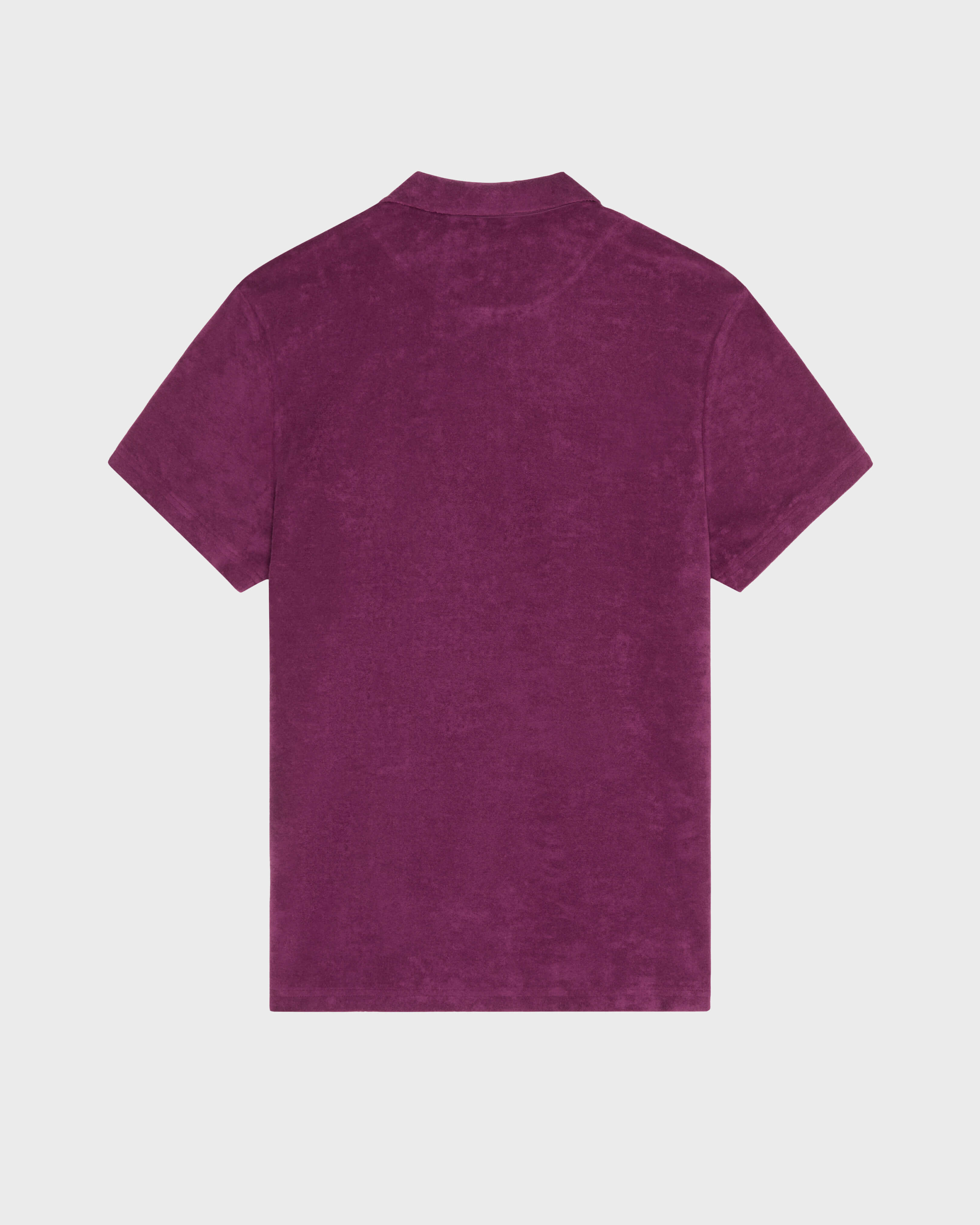 Solid Frottee-Polohemd für Herren KERALA back view