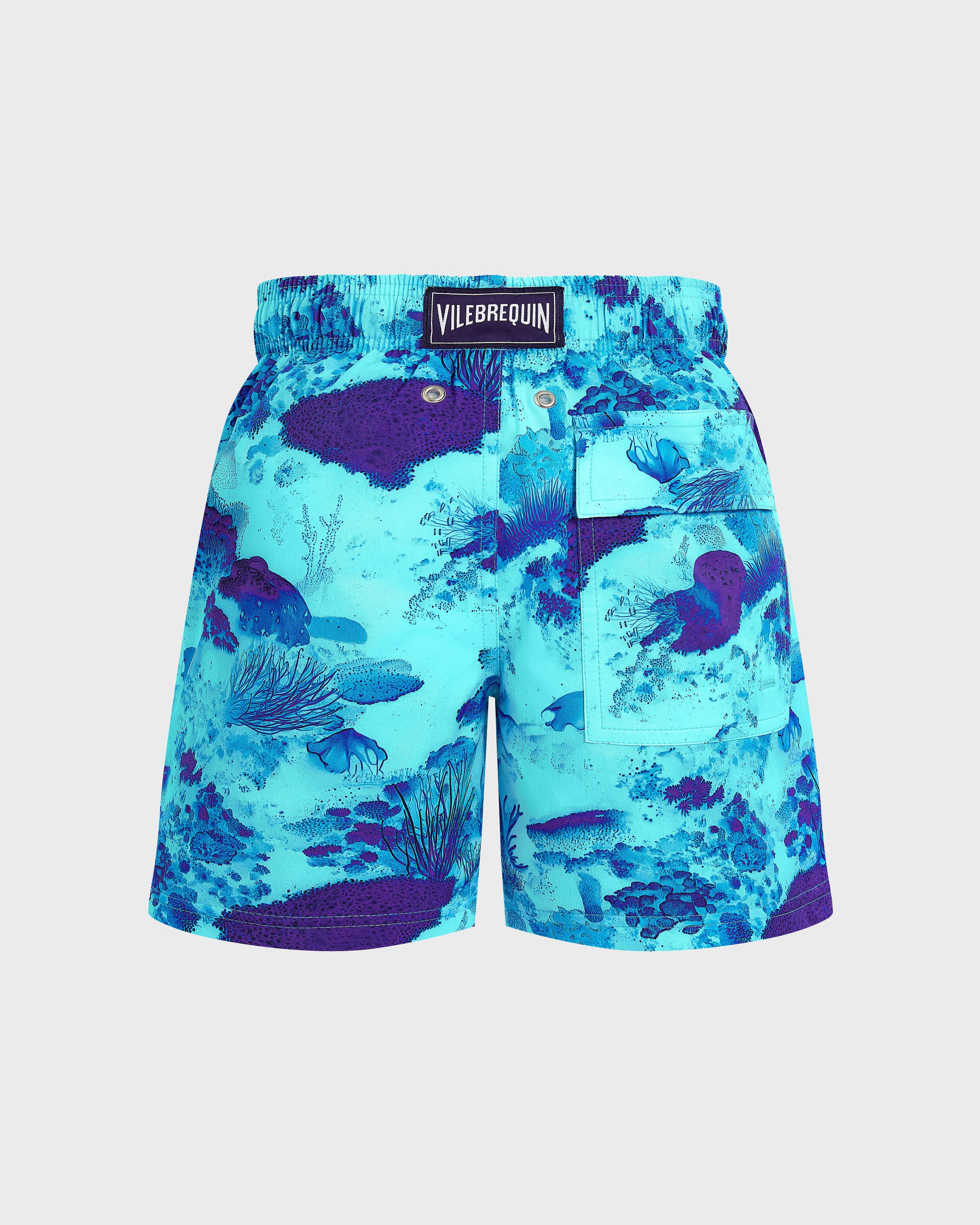 Coral Reef Stretch-Badeshorts für Jungen OXYGENE back view