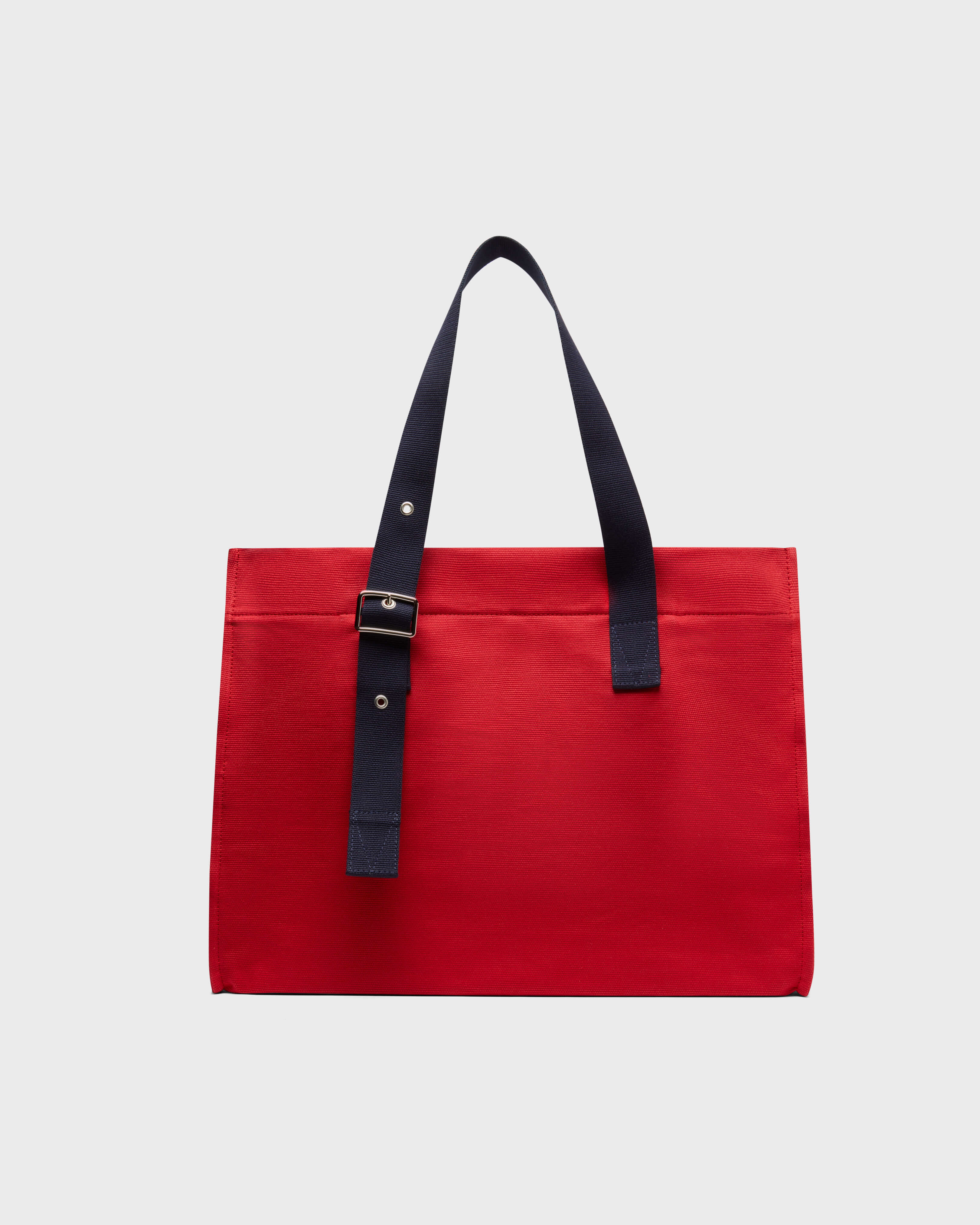Big Beach Bag Solid LIPSTICK back view