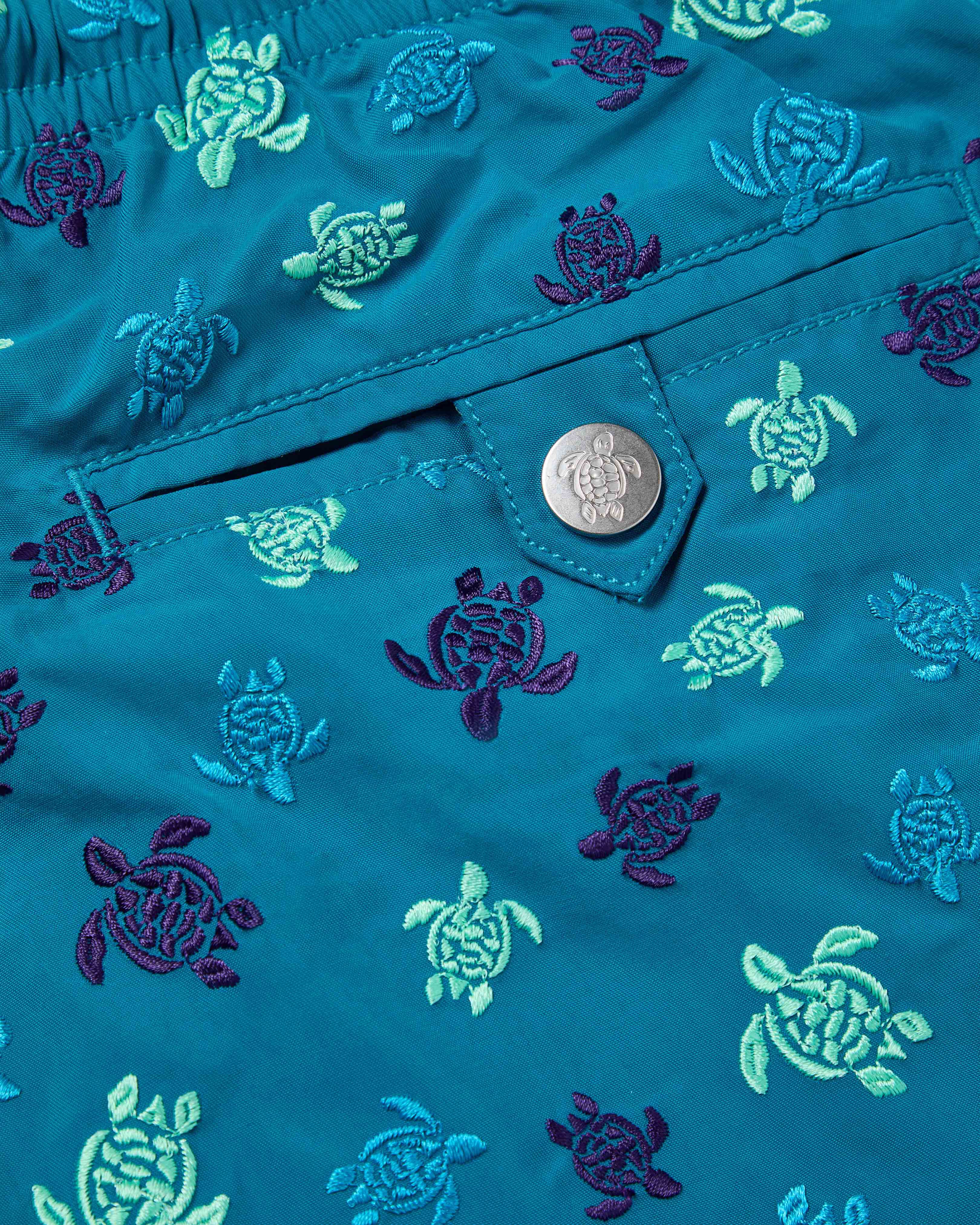Bañador con bordado Micro Ronde des Tortues para hombre - Edición limitada COIN COIN supp1 view