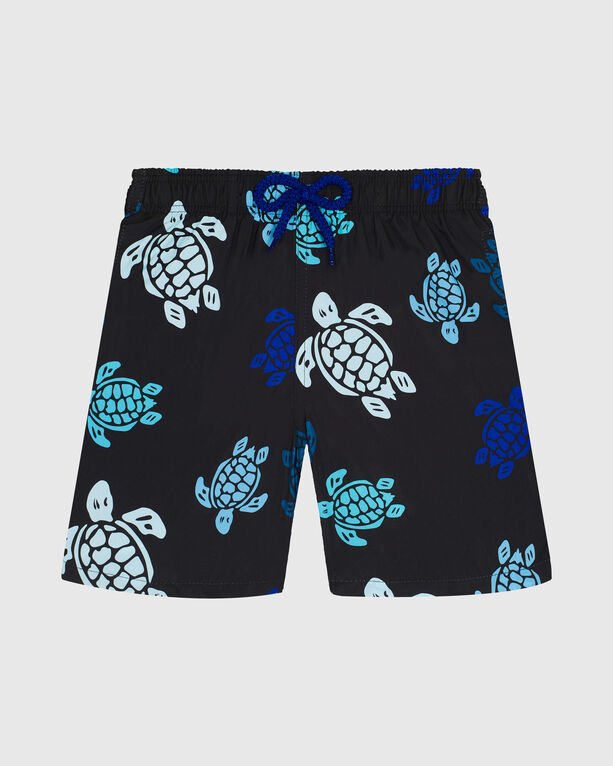 Vilebrequin - Ultraleichte Und Verstaubare Tortues Multicolores Badeshorts Für Jungen - Bademode - Jihin - Schwarz - Größe 10 Vilebrequin - Ultraleichte Und Verstaubare Tortues Multicolores Badeshorts Für Jungen - Bademode - Jihin - Schwarz - Größe 10