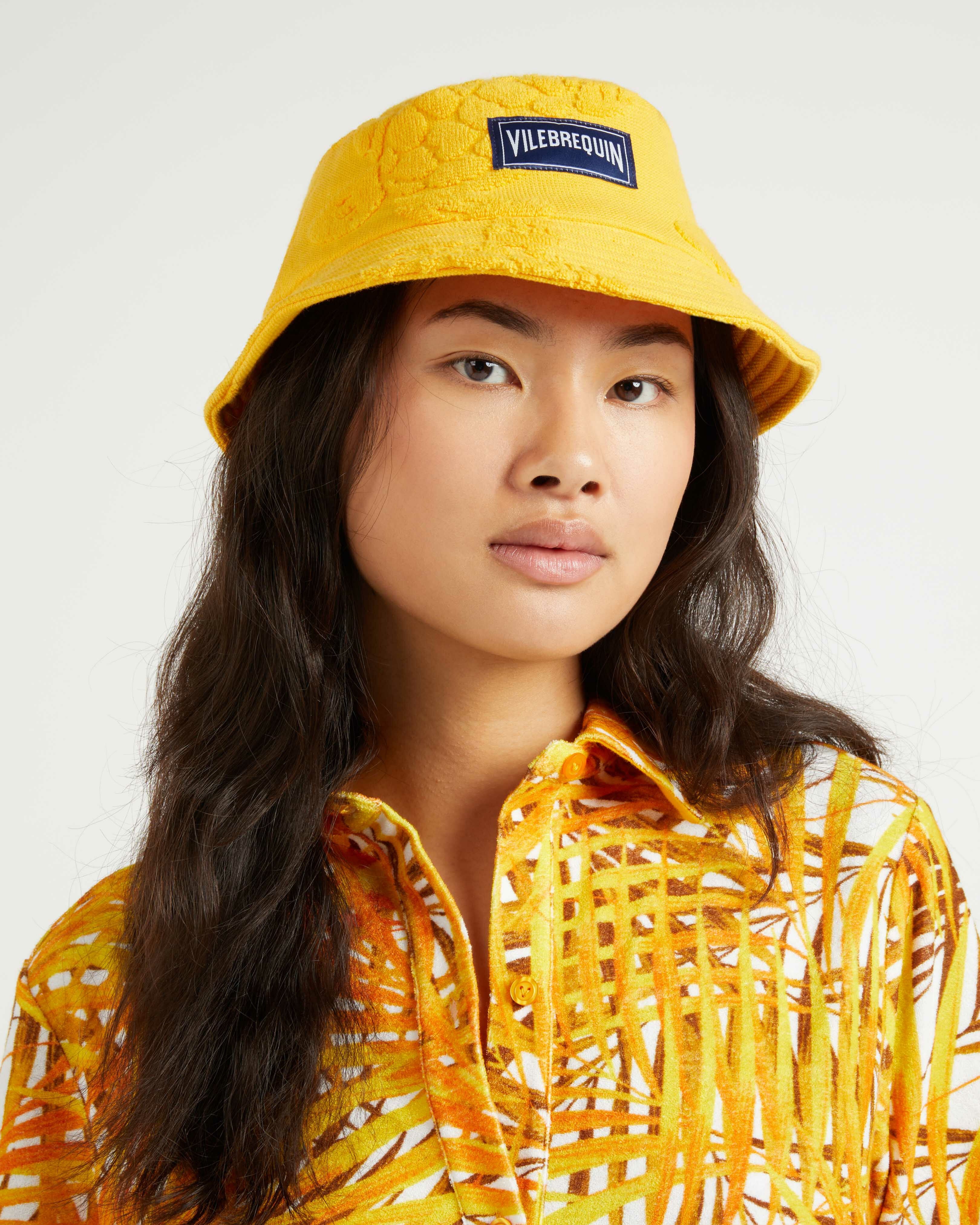 Terry Bucket Hat Turtle Jacquard MANGO supp2 view