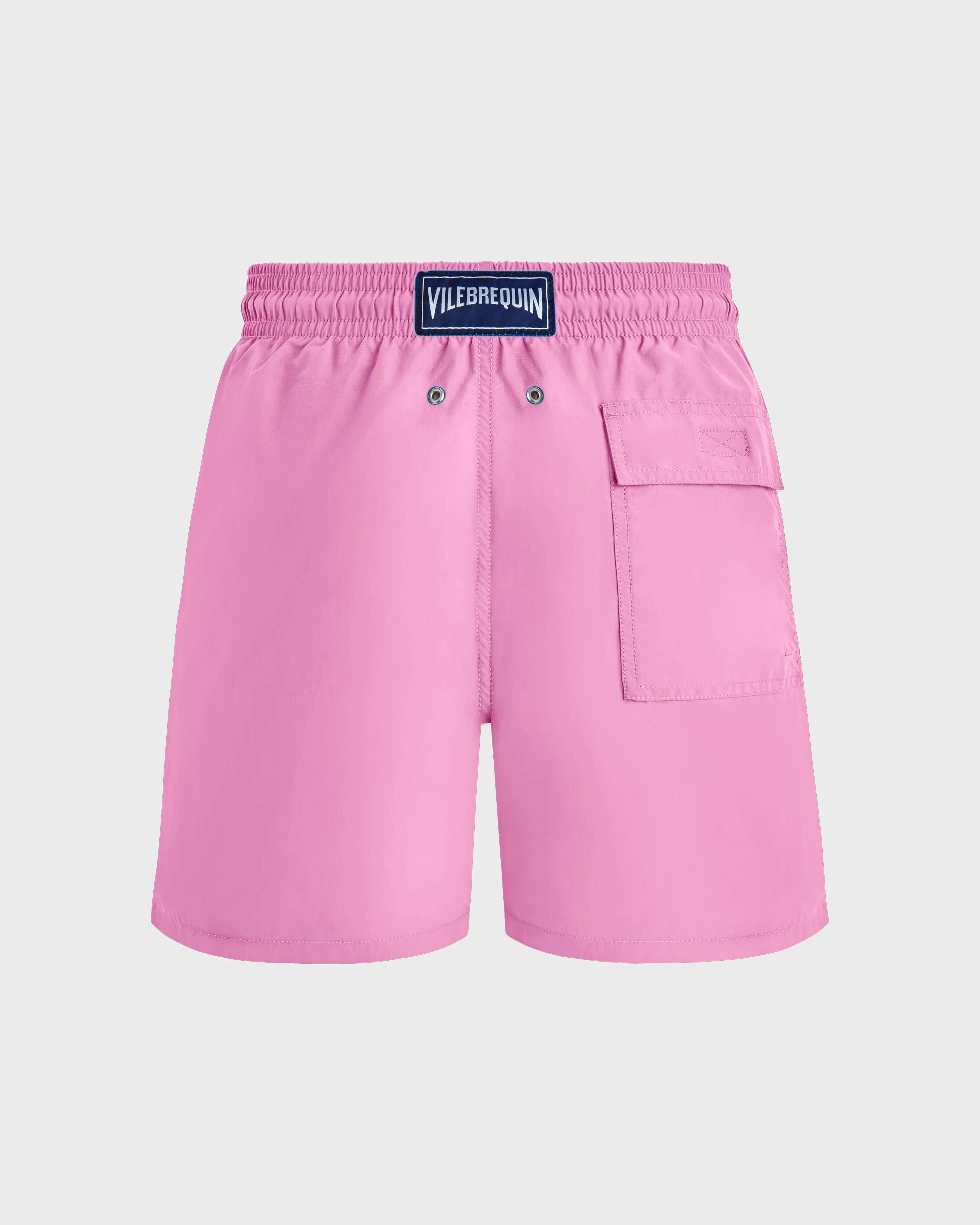 Maillot de bain homme uni GUIMAUVE back view