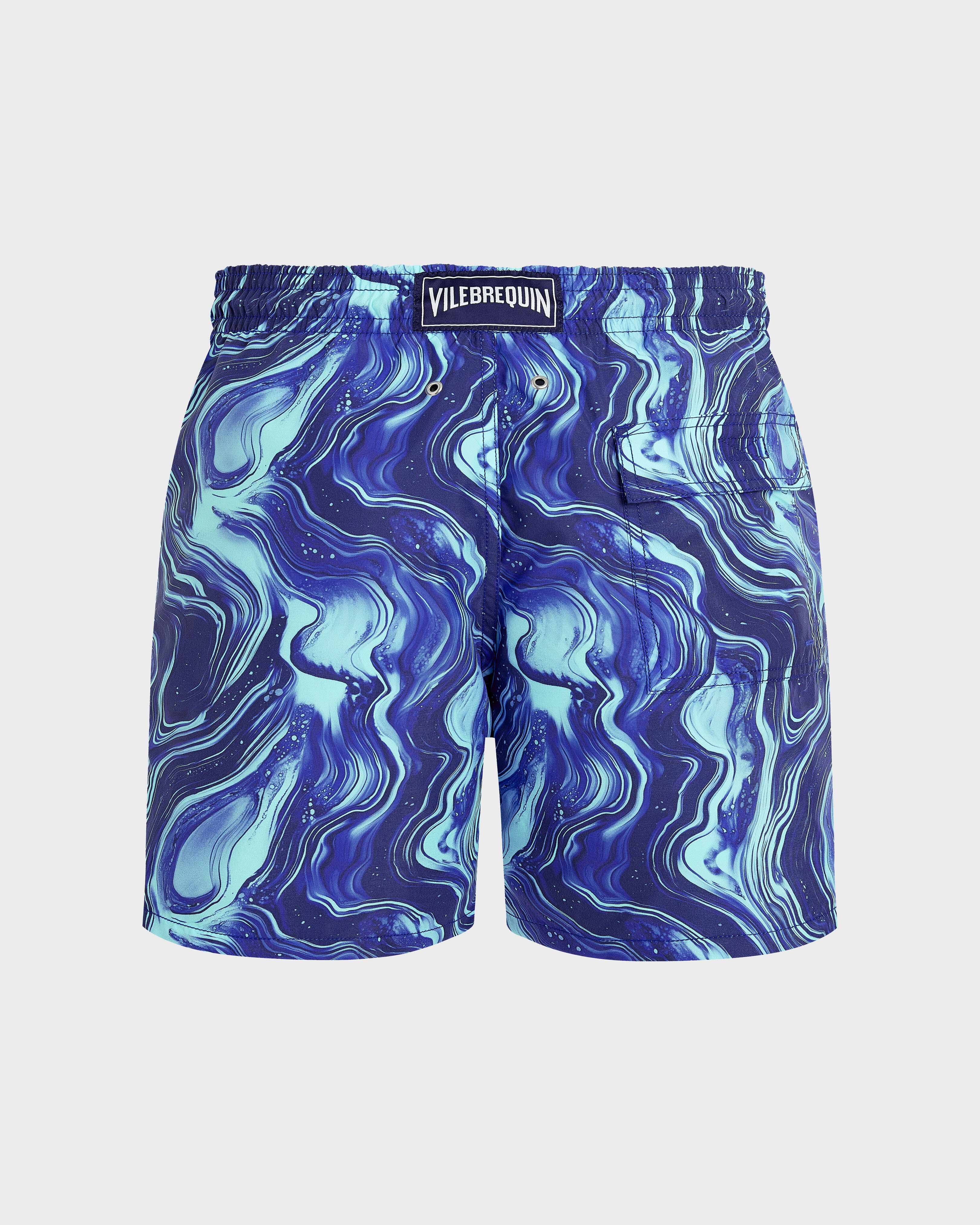 Pantaloncini mare uomo Marble VERSAILLES back view