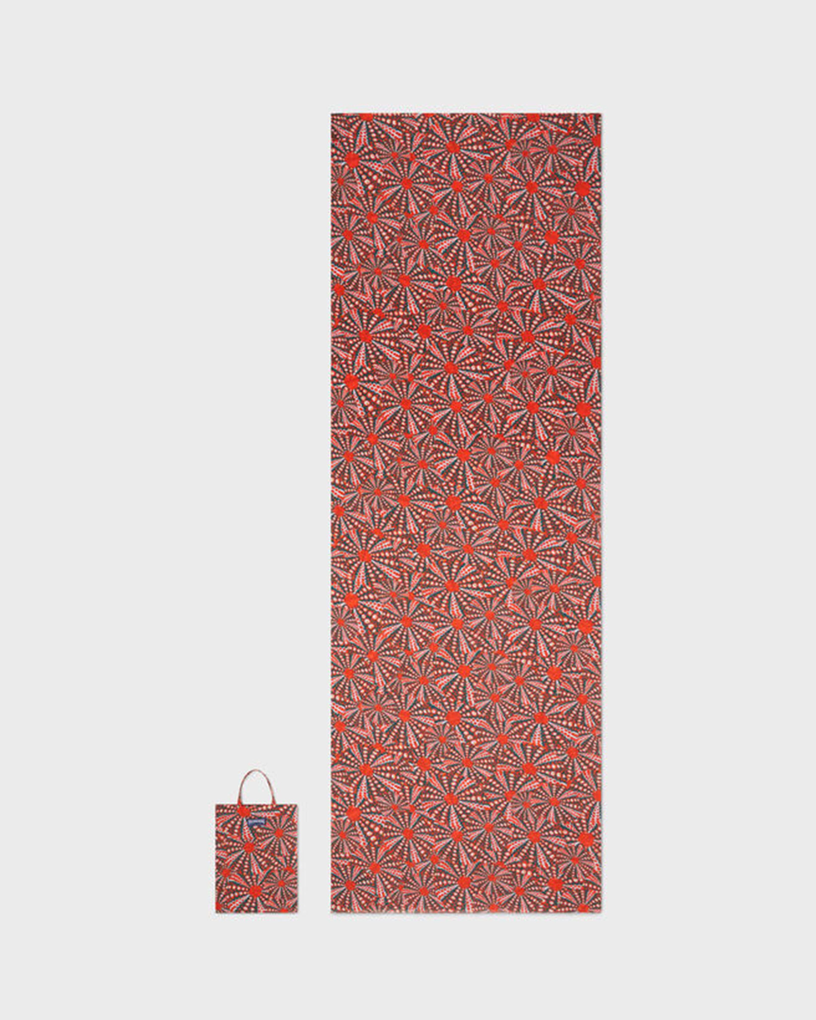 Women Cotton Voile Pareo Oursinades POPPY RED front view