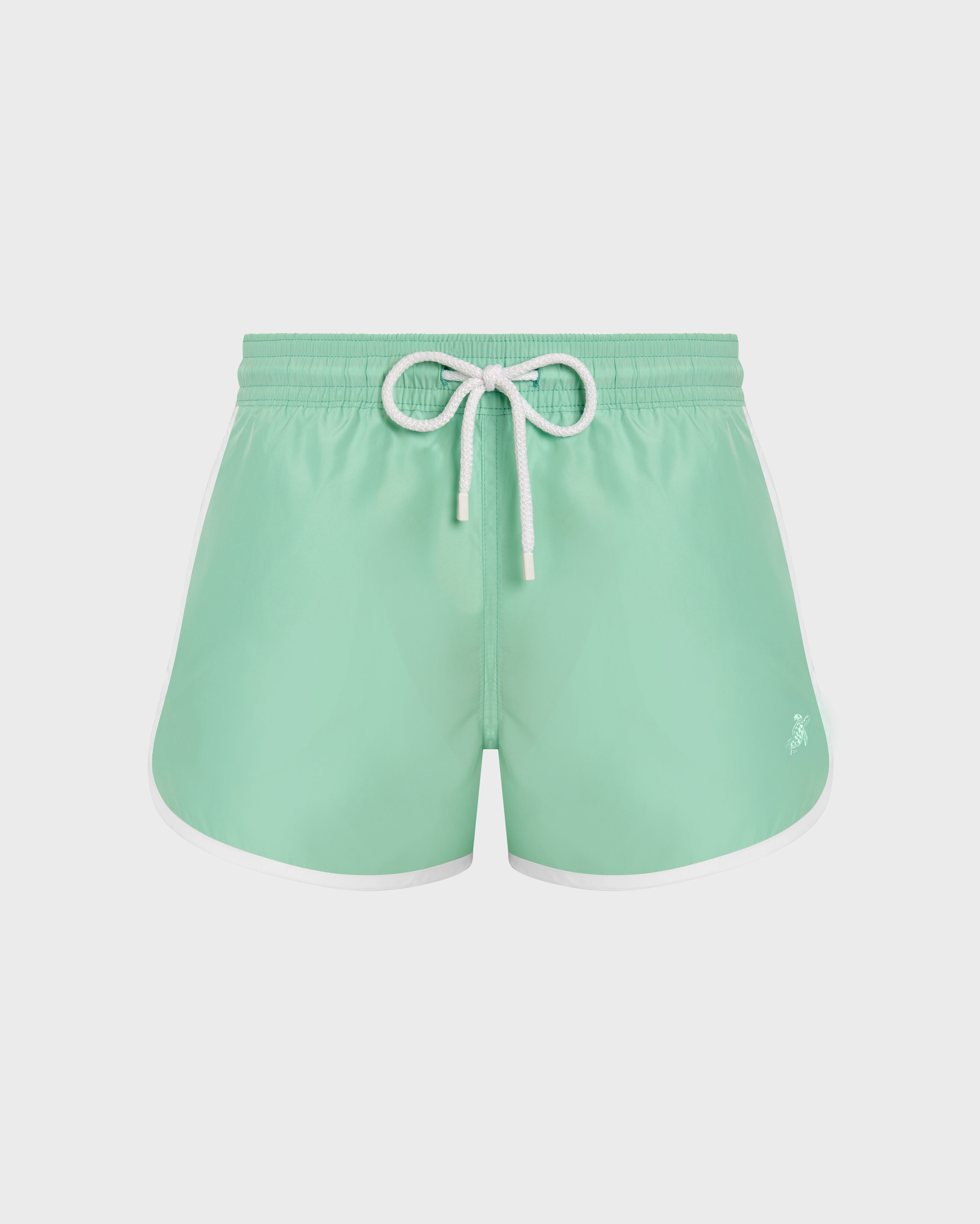 Maillot de bain homme court ultra-léger uni CARIBBEAN front view