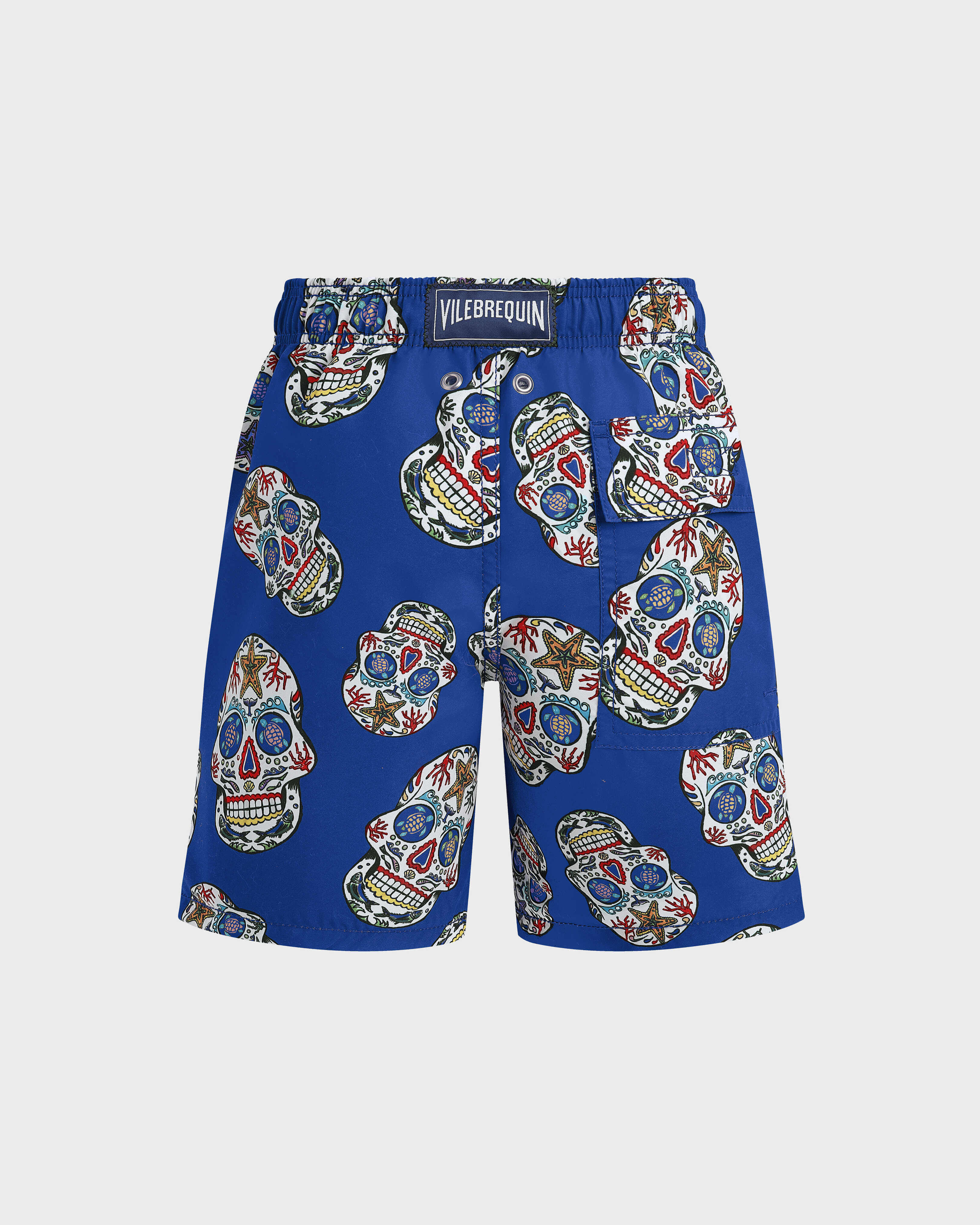 Boys Stretch Swim Shorts Día de Muertos PALACE front view