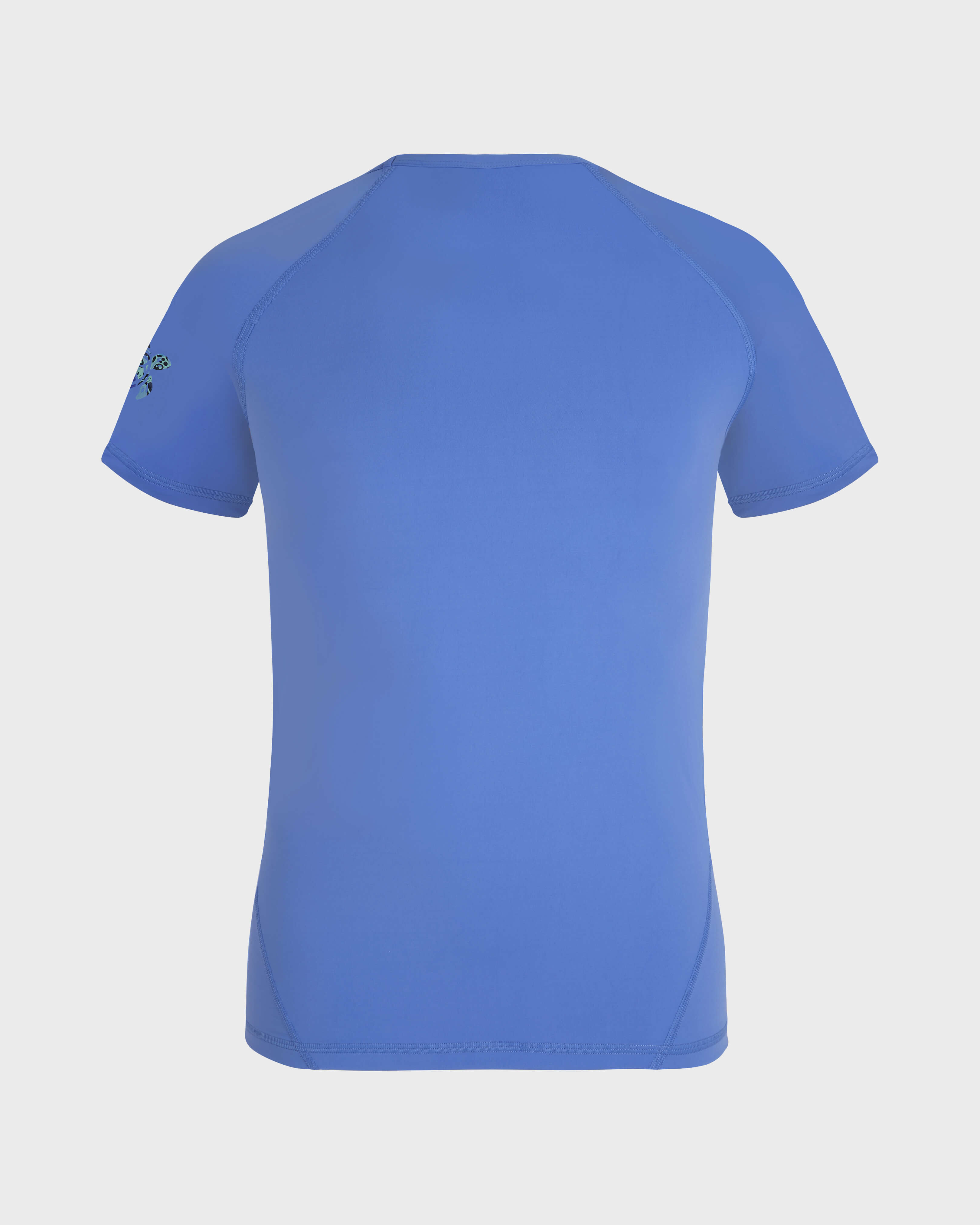 Kurzärmeliger Tigresa Turtle Rashguard für Herren TRINIDAD back view
