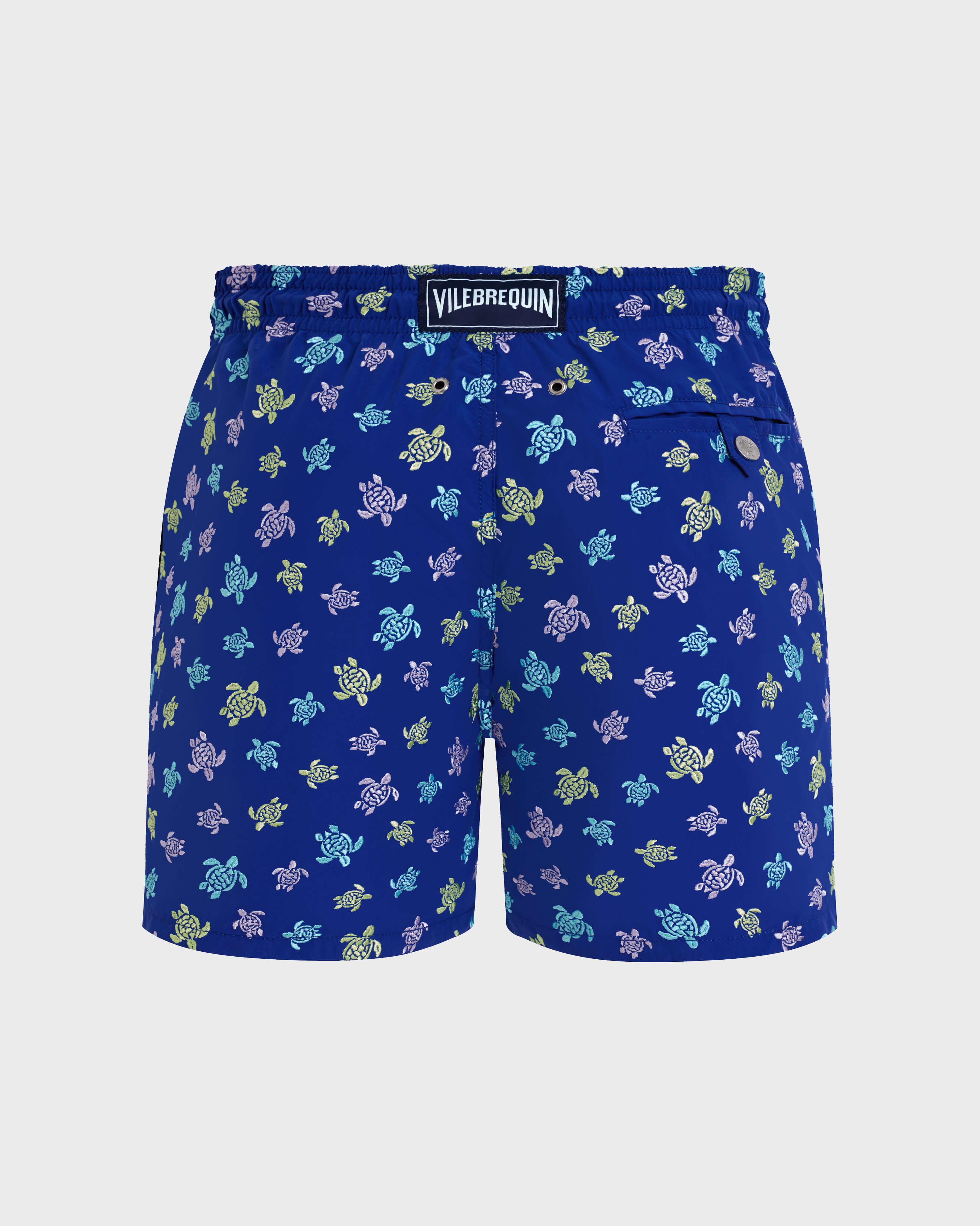 Men Swim Shorts Embroidered Micro Ronde Des Tortues - Limited Edition MARRAKECH back view