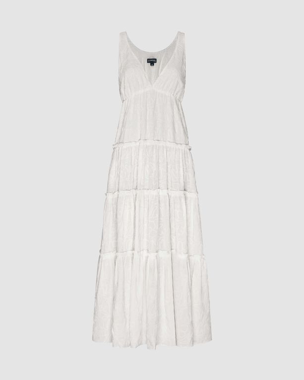 Vilebrequin - Seashells Viskose-kleid Für Damen - Kleid - Loulou - Weiss - Größe L